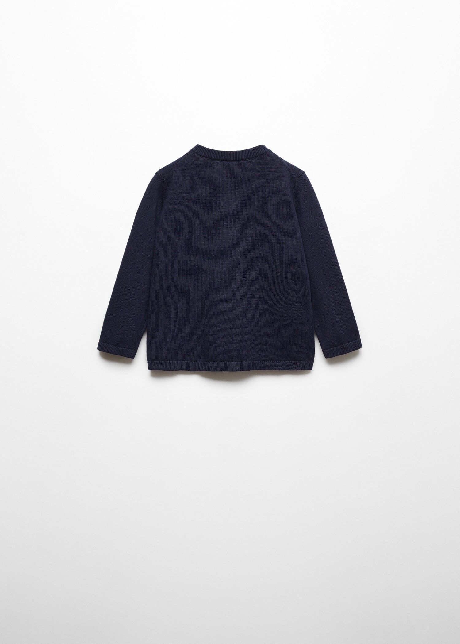 Pullover maglia dettaglio bottoni - Retro dell'articolo