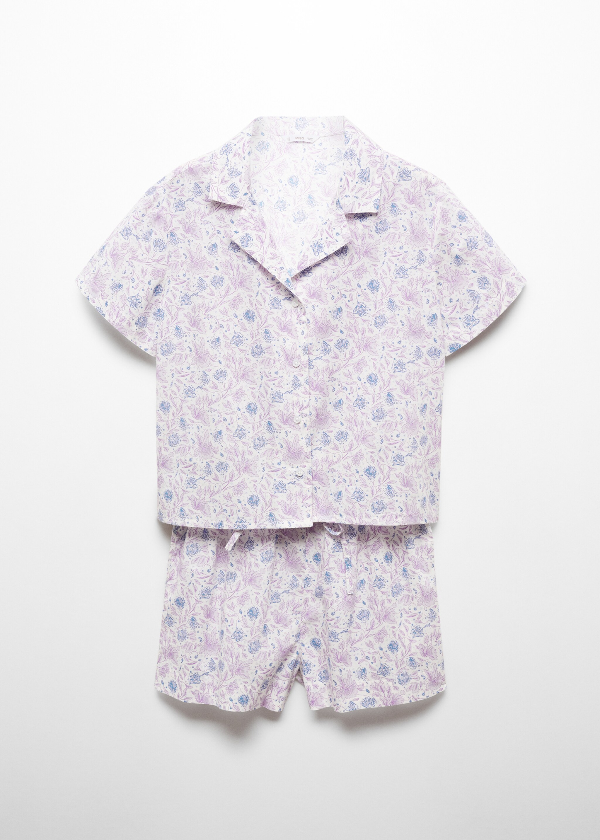 Bedrukte korte pyjama - Artikel zonder model