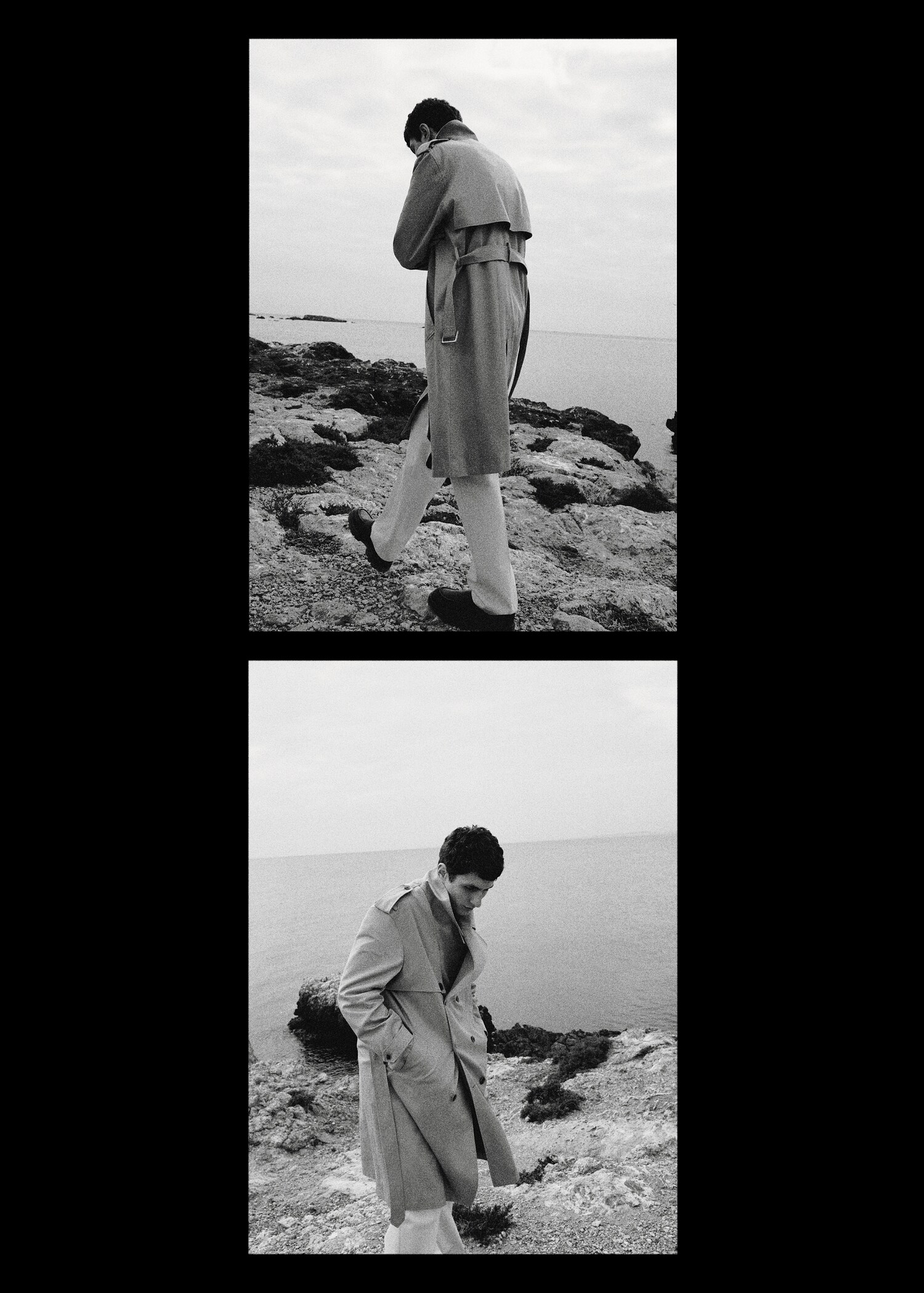 Relaxed-fit trench coat with belt - Details of the article 6
