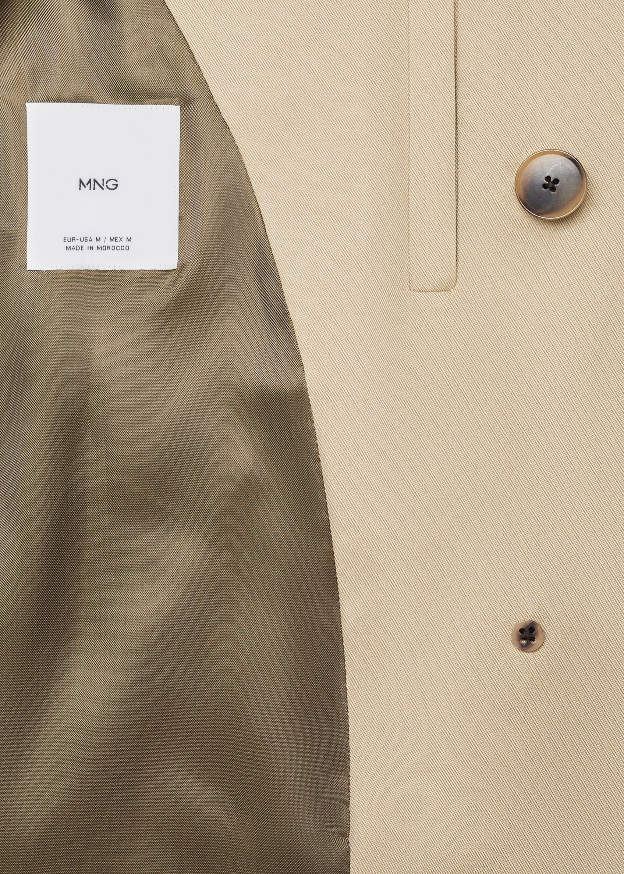 Relaxed-fit trenchcoat met ceintuur - Detail van het artikel 8