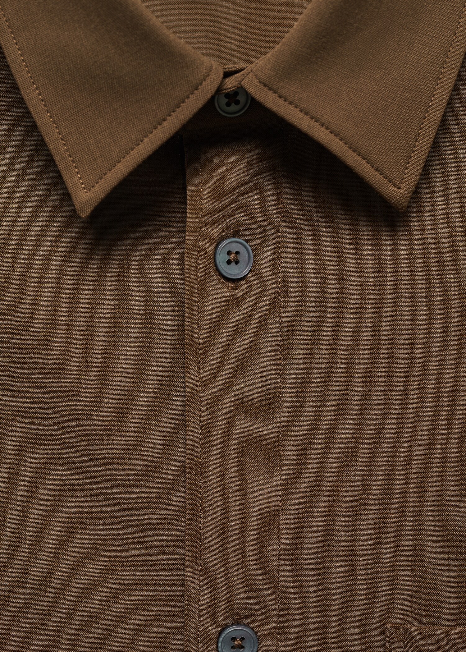 Regular-fit shirt with chest pocket - Details of the article 8