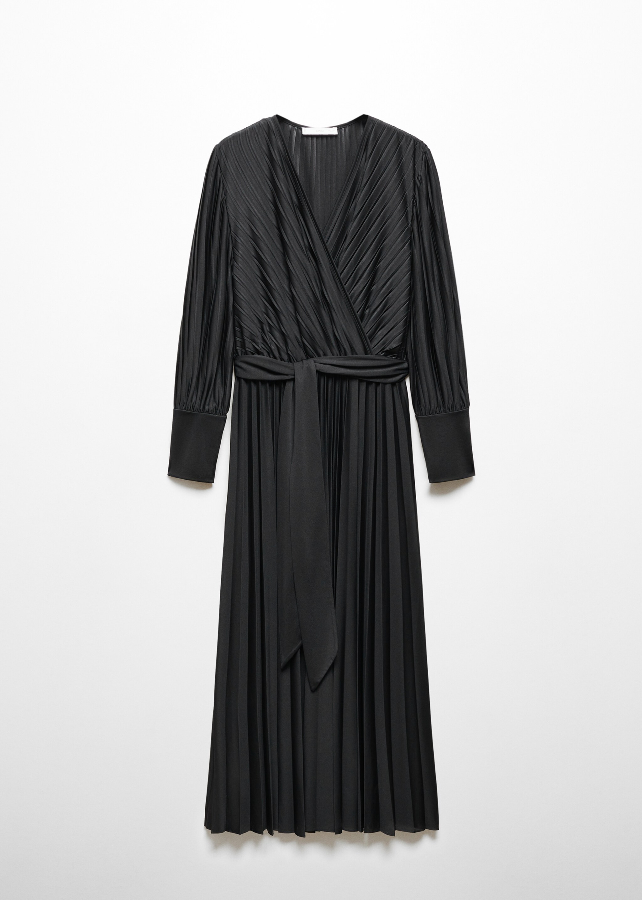 Pleated wrap dress - Article without model