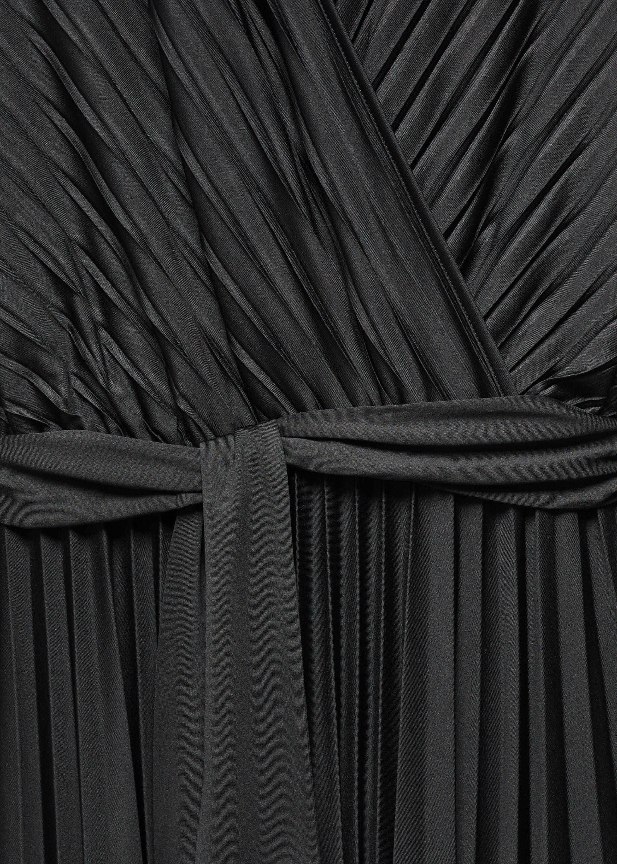 Pleated wrap dress - Details of the article 8