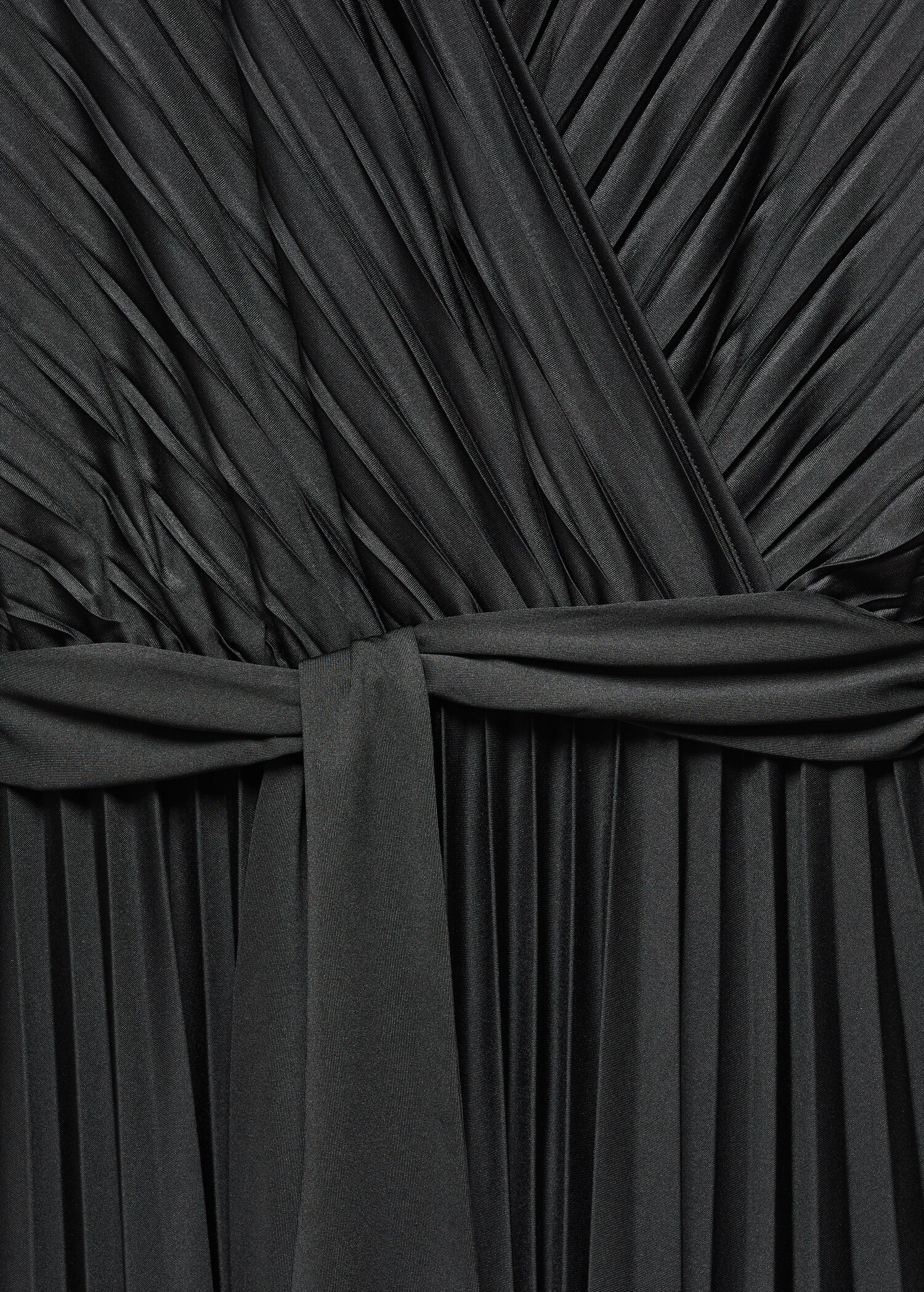Pleated wrap dress - Details of the article 8