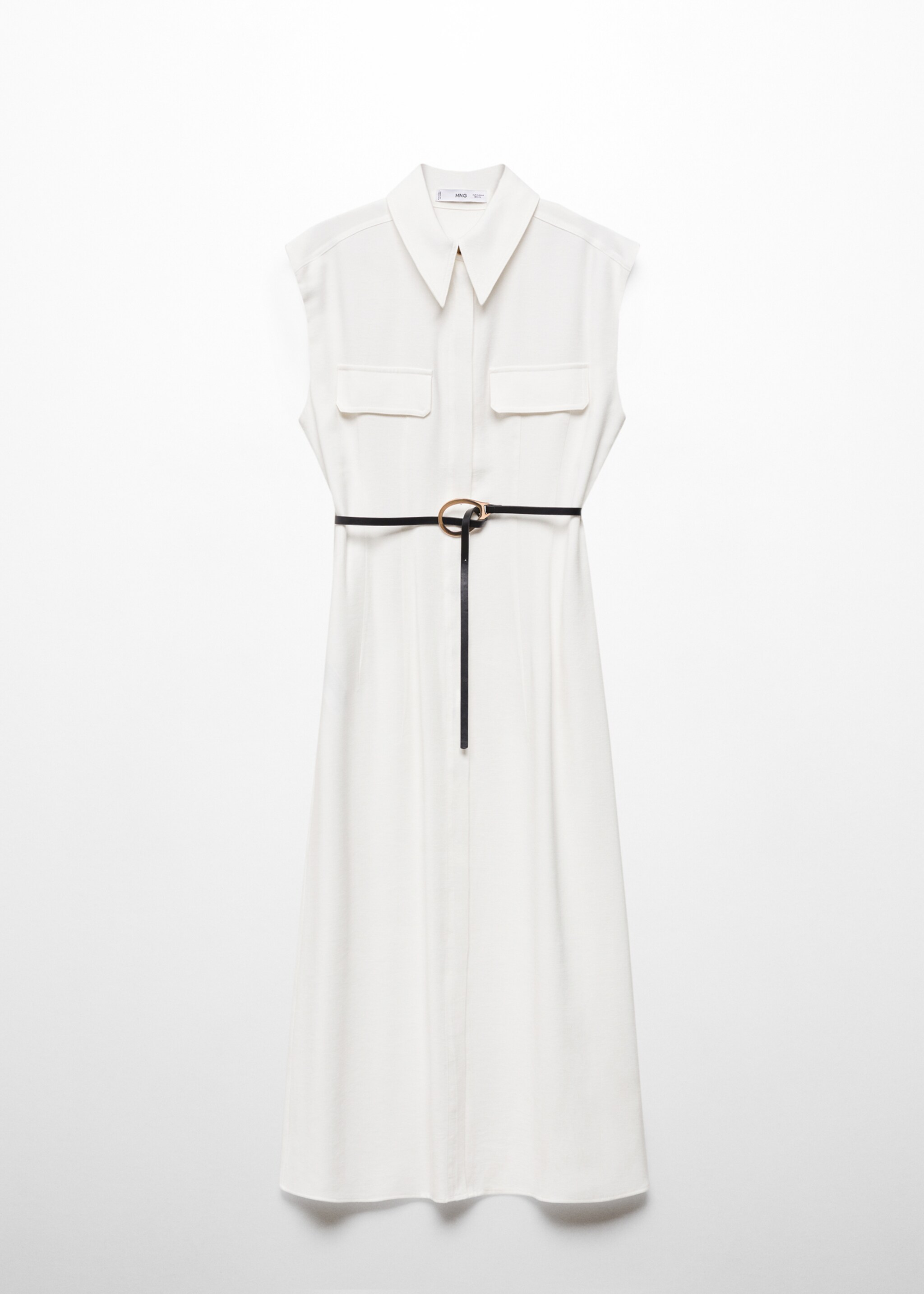 Belt shirt dress - Article without model