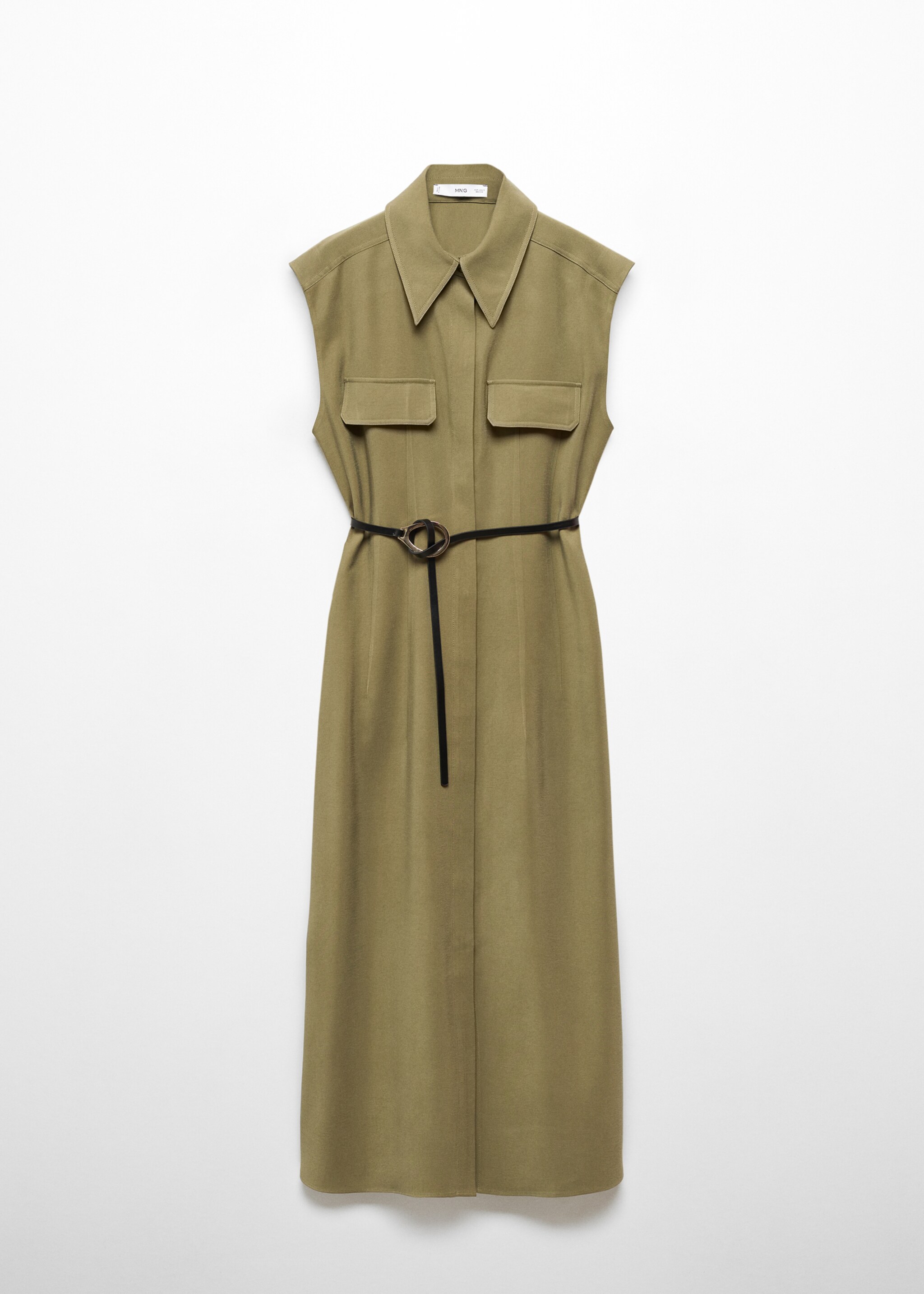 Belt shirt dress - Article without model