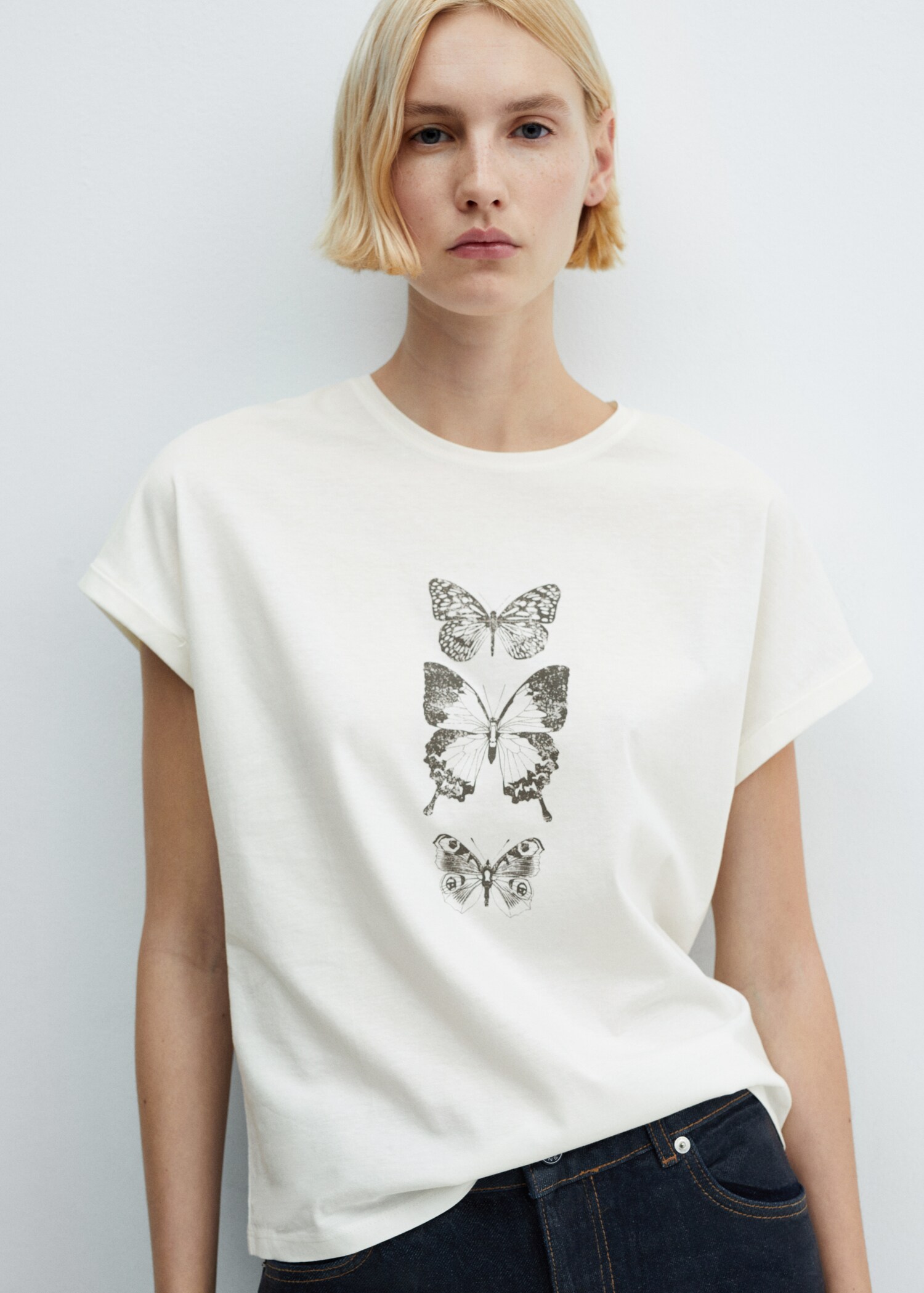Camiseta algodón estampada - Detalle del artículo 1