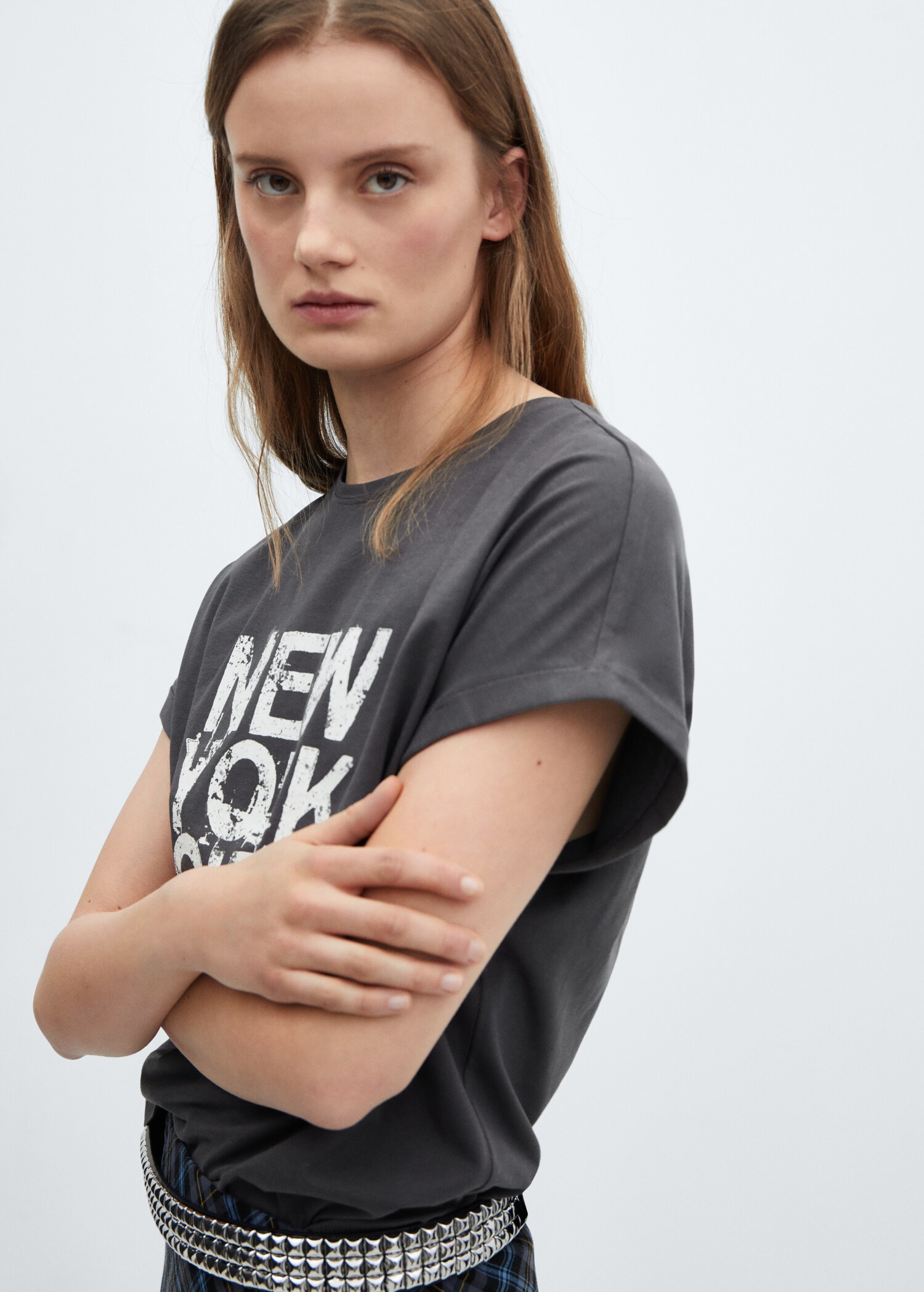 Camiseta algodón estampada - Detalle del artículo 1