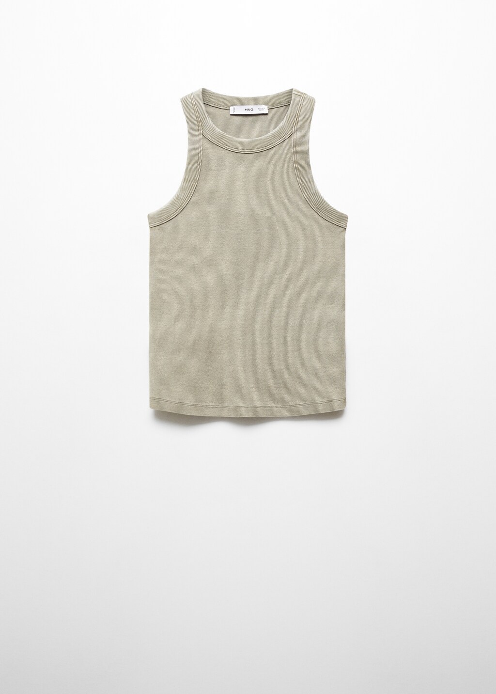 Lurex halter neck top - Women | MANGO OUTLET USA