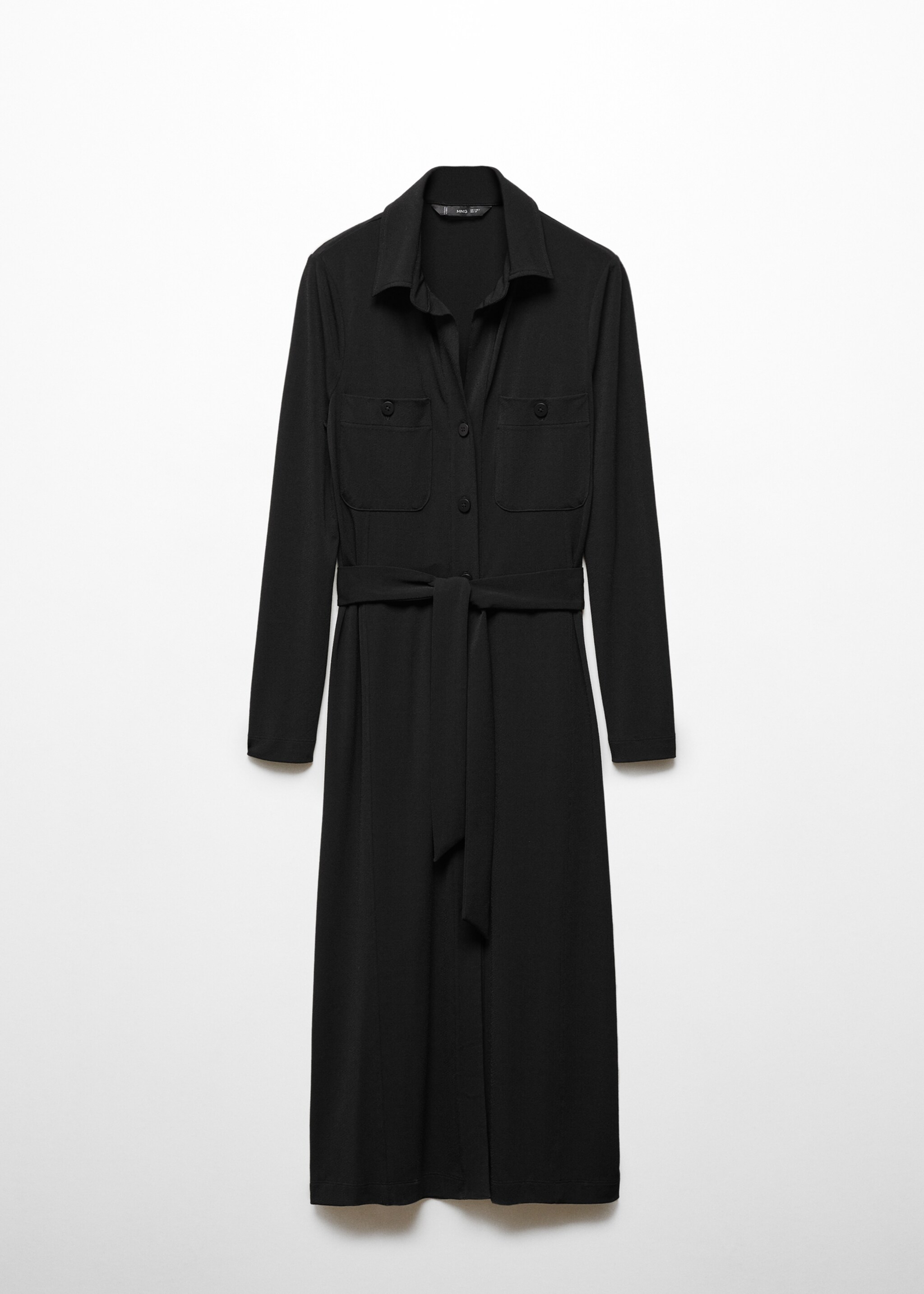 Belt shirt dress - Article without model