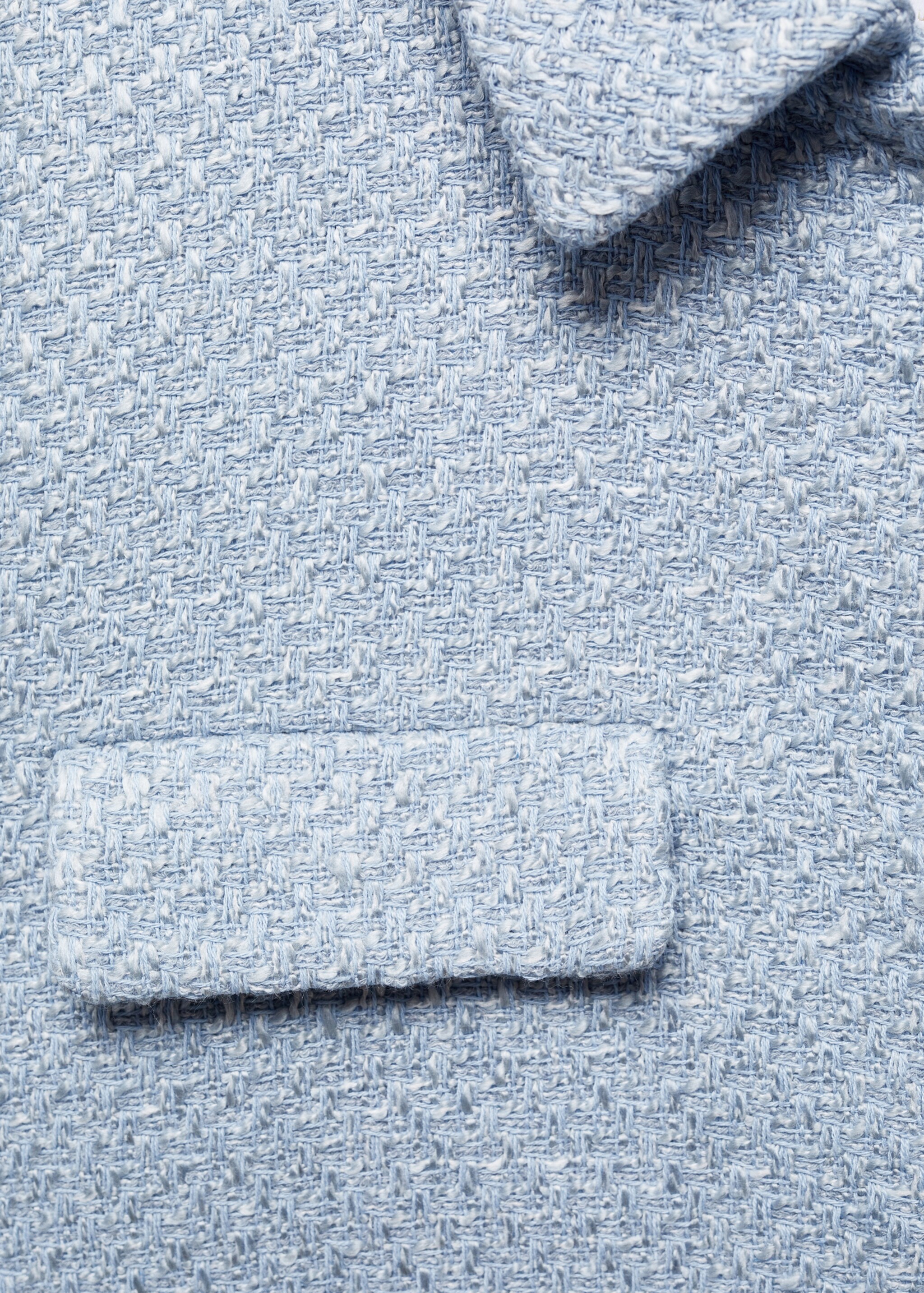 Tvídová bunda cropped s kapsami - Detail zboží 8