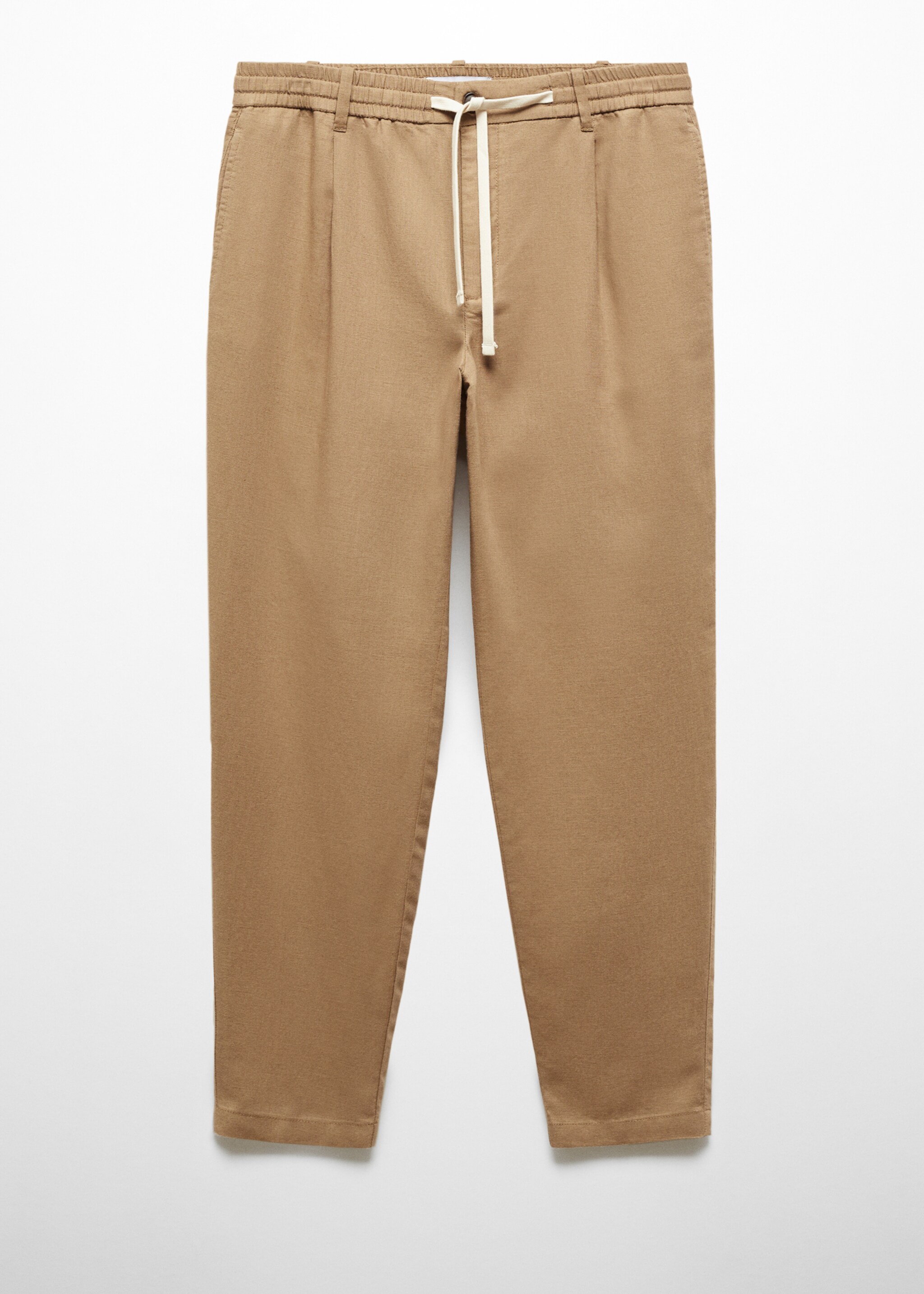 Slim-fit trousers with drawstring - Article without model