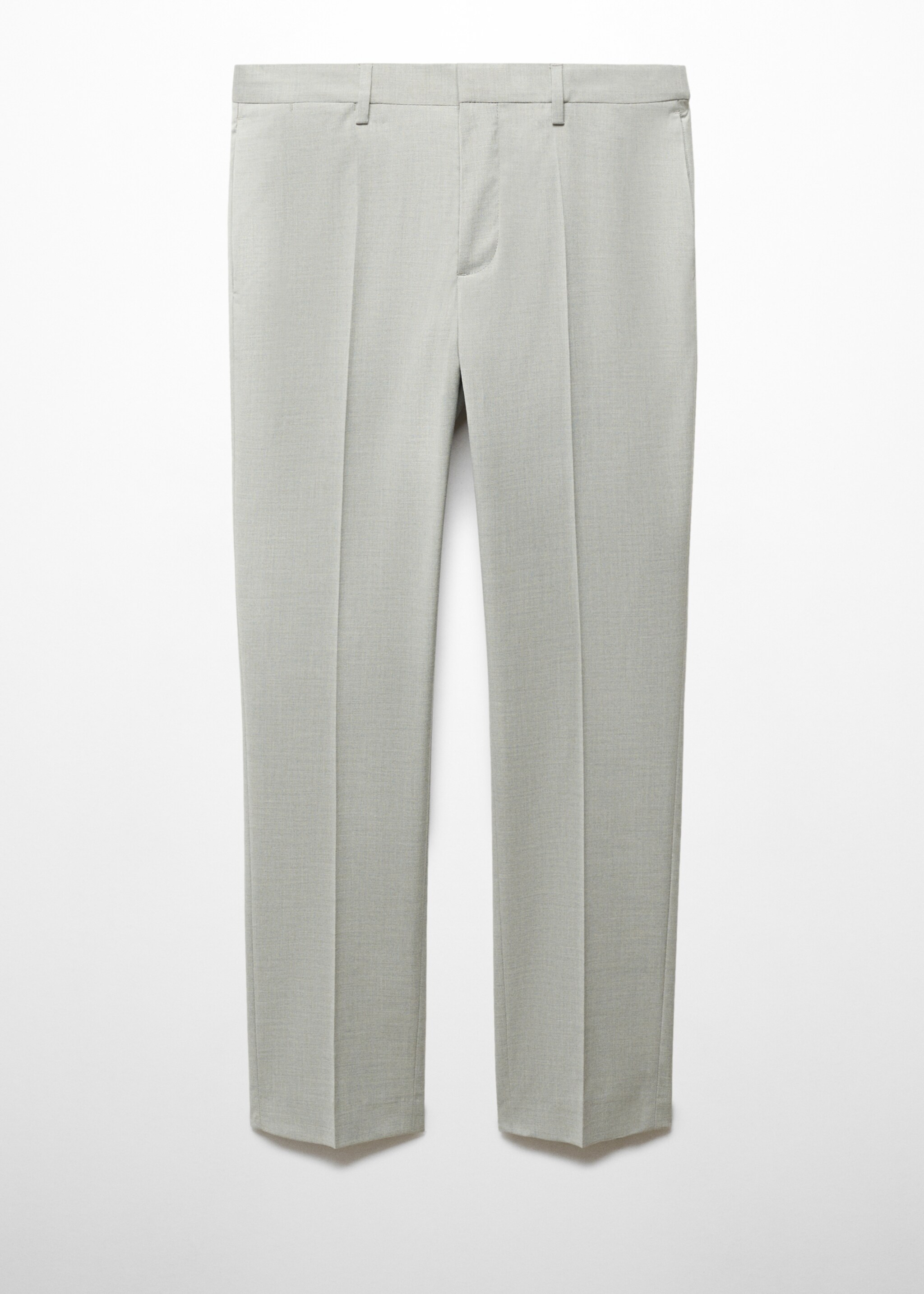 Stretch fabric super slim-fit suit trousers - Article without model