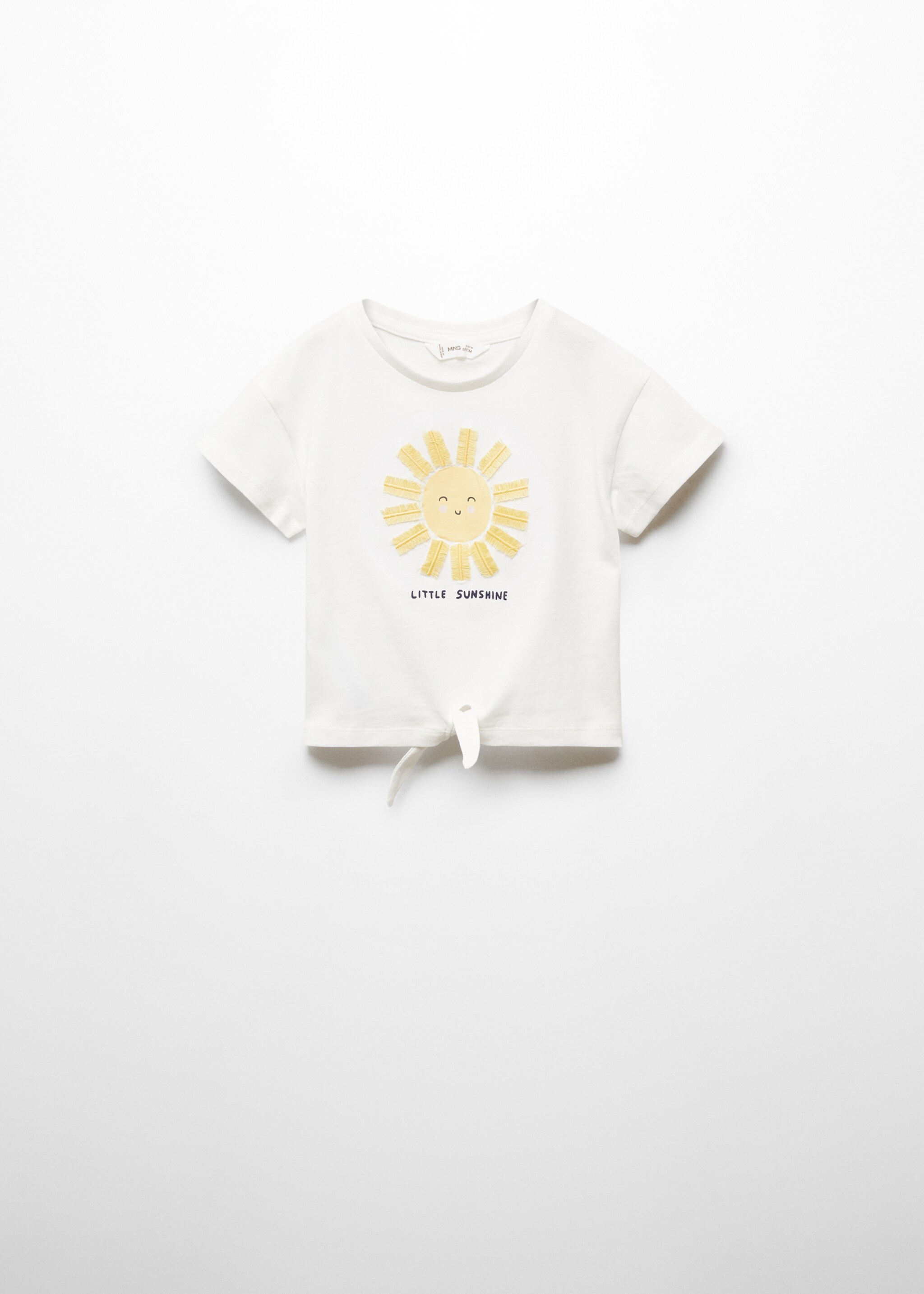 T-shirt imprimé nœud - Article sans modèle