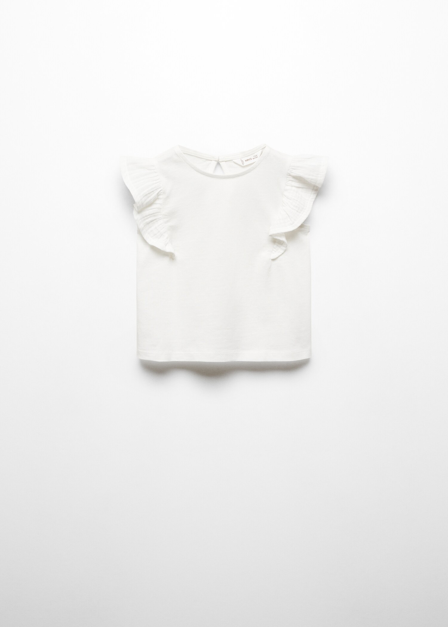 T-shirt volants manches courtes - Article sans modèle