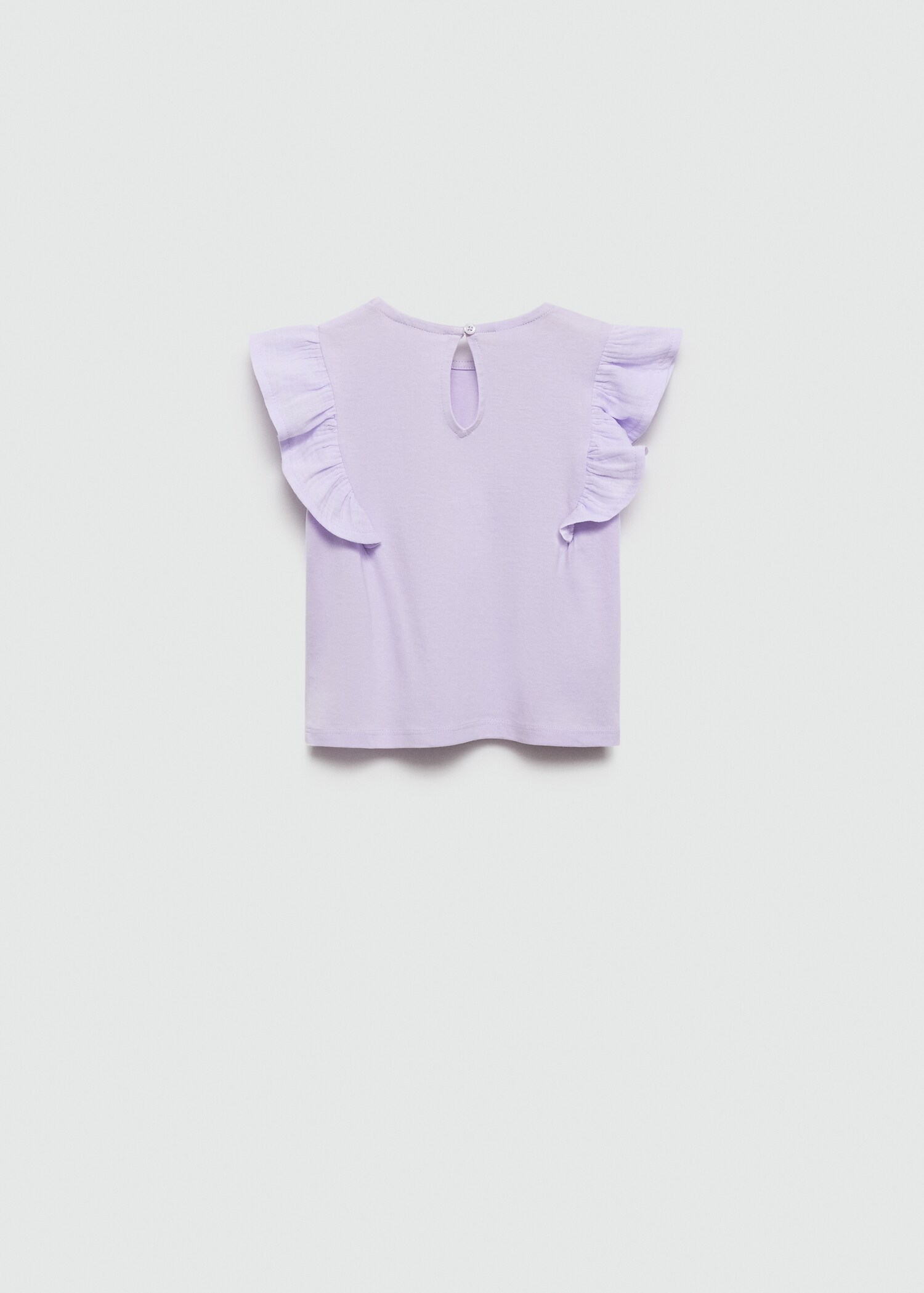 T-shirt volants manches courtes - Verso de l’article