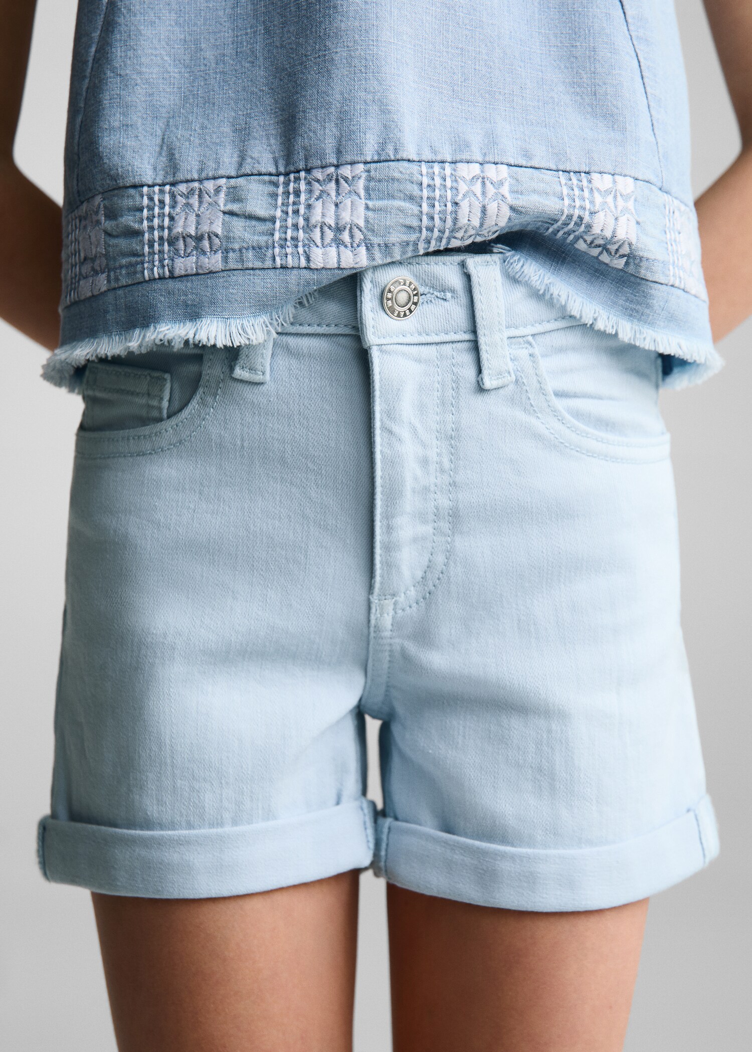 Short denim revers - Détail de l'article 6