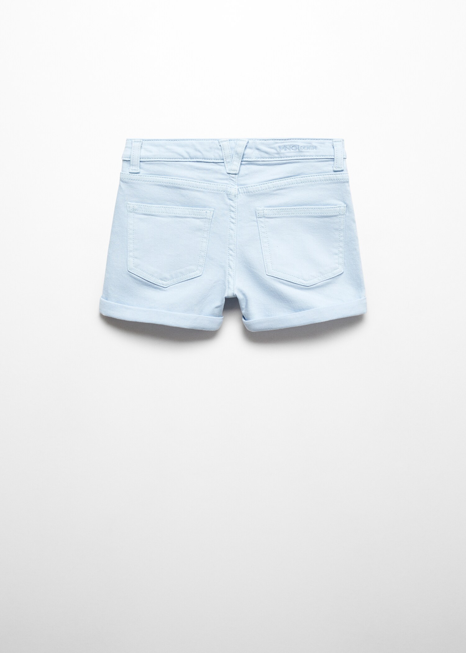 Short denim revers - Verso de l’article