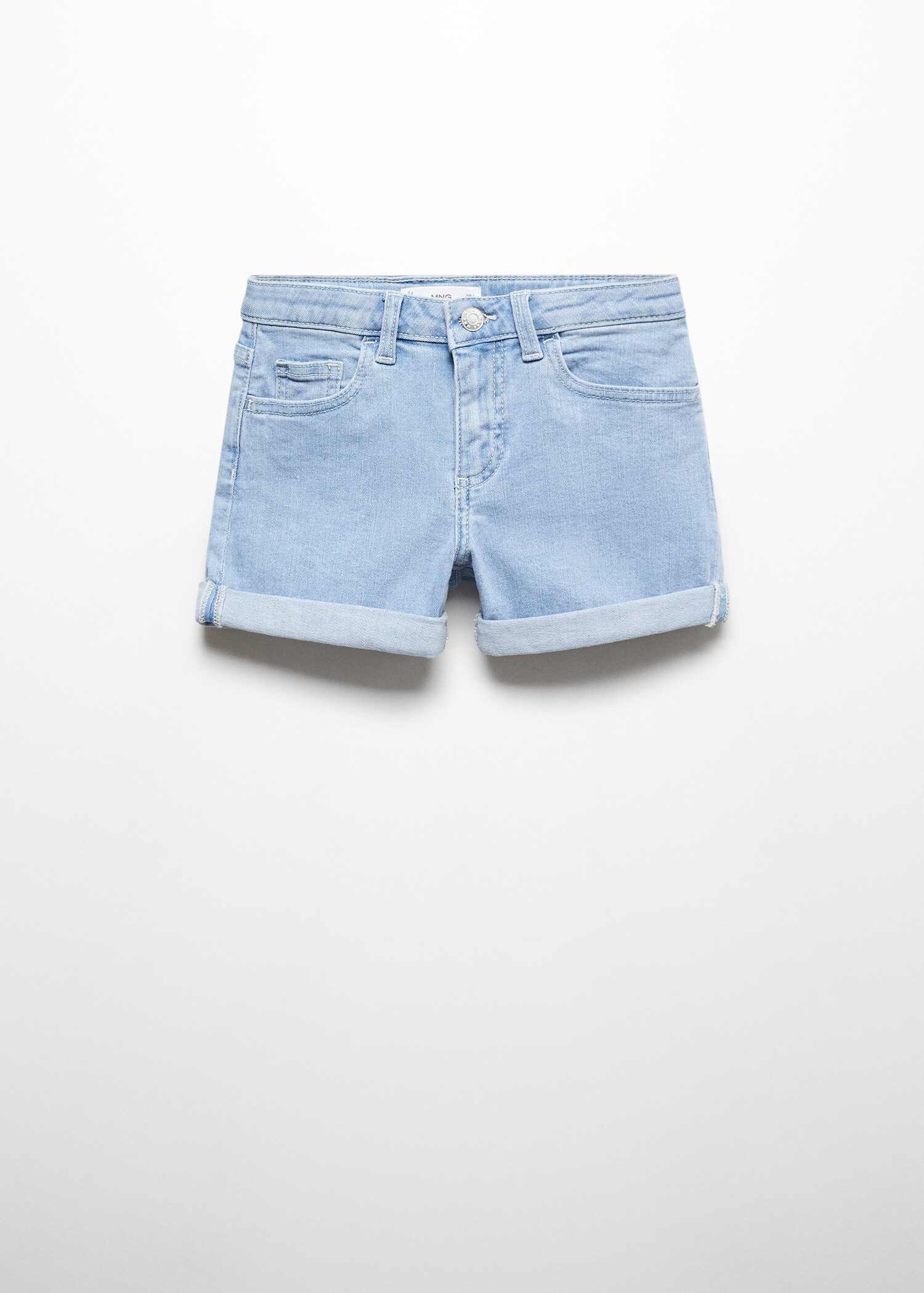 Jeansshorts mit Rollsaum - Artikel ohne Model