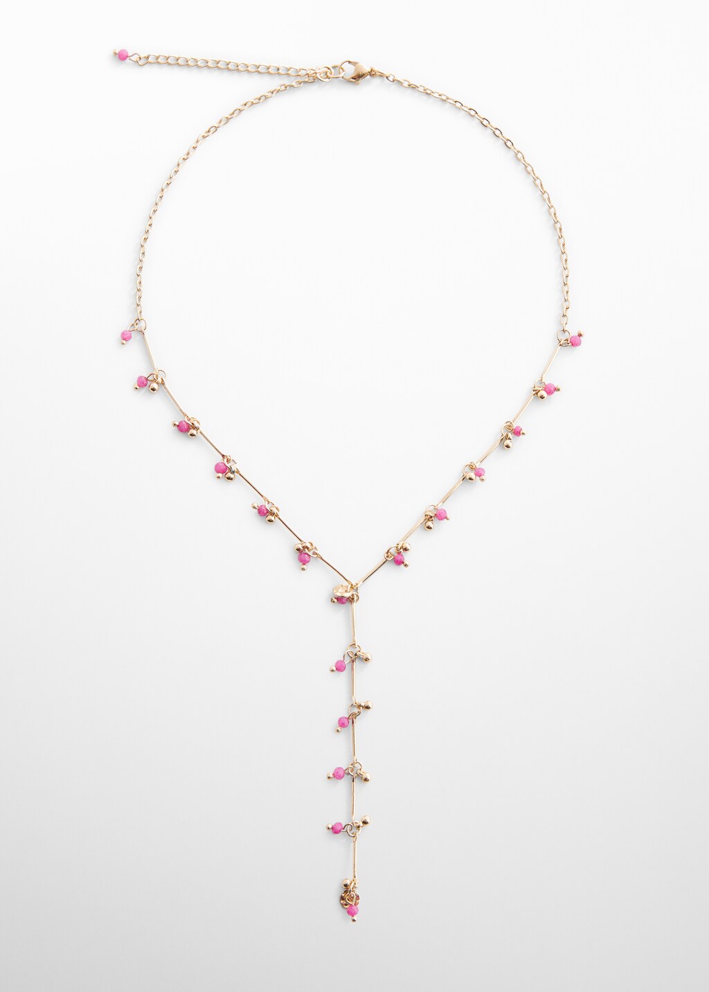 Crystal beads necklace online shopping store