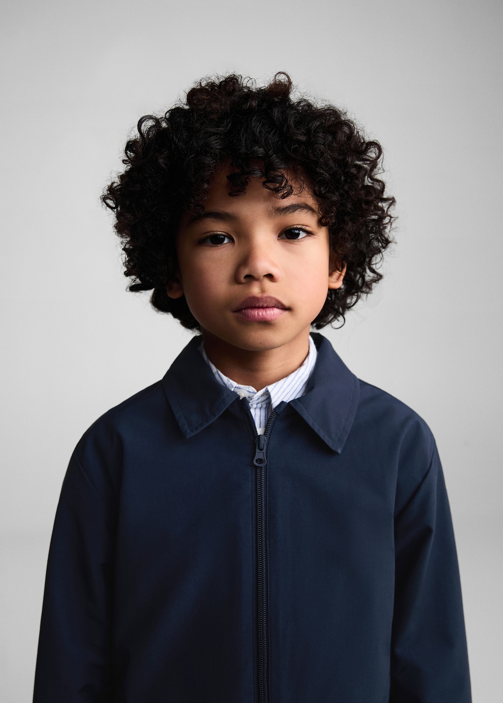 Pocket waterproof parka Boys MANGO OUTLET USA