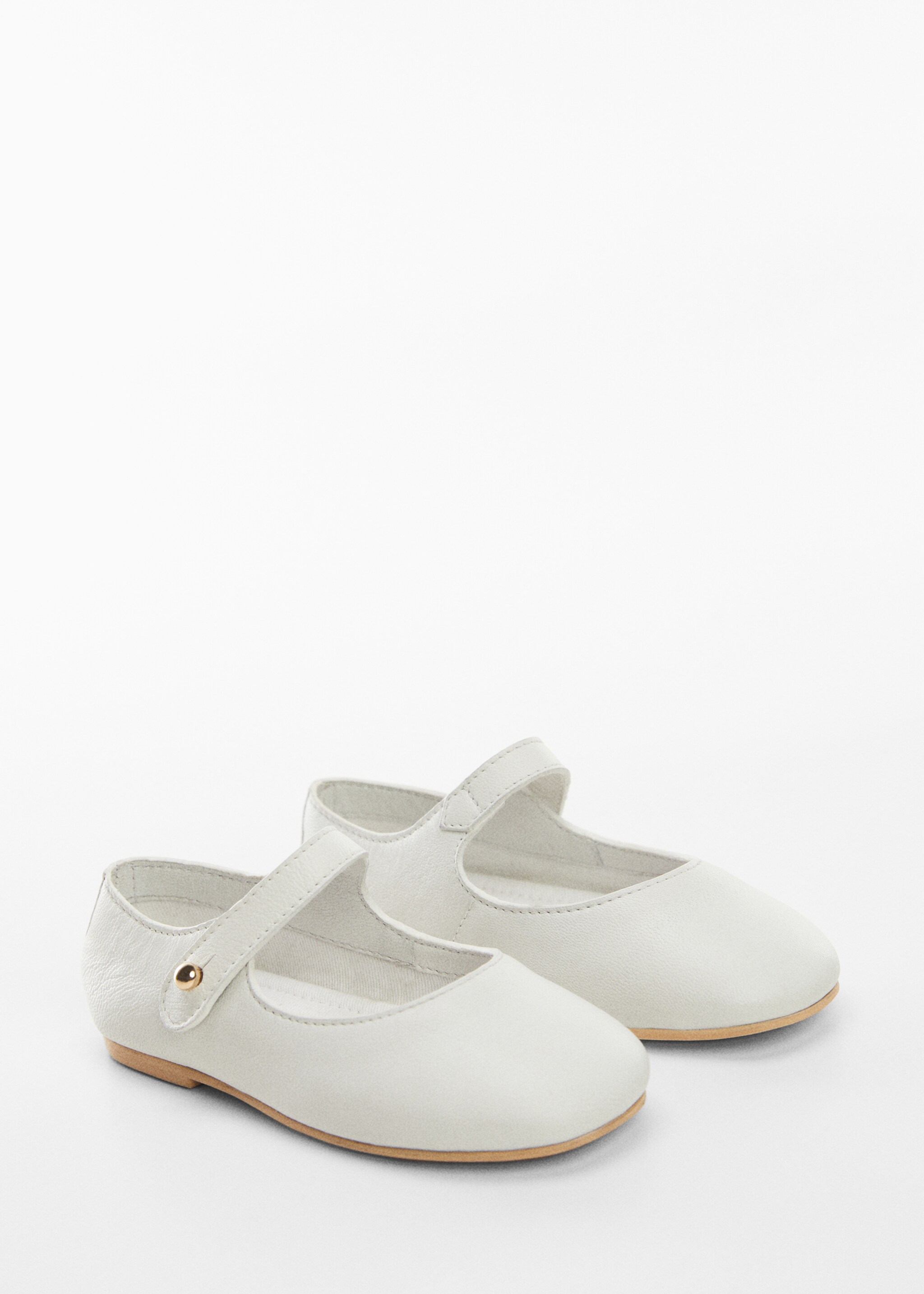 Leder-Ballerina - Mittlere Ansicht