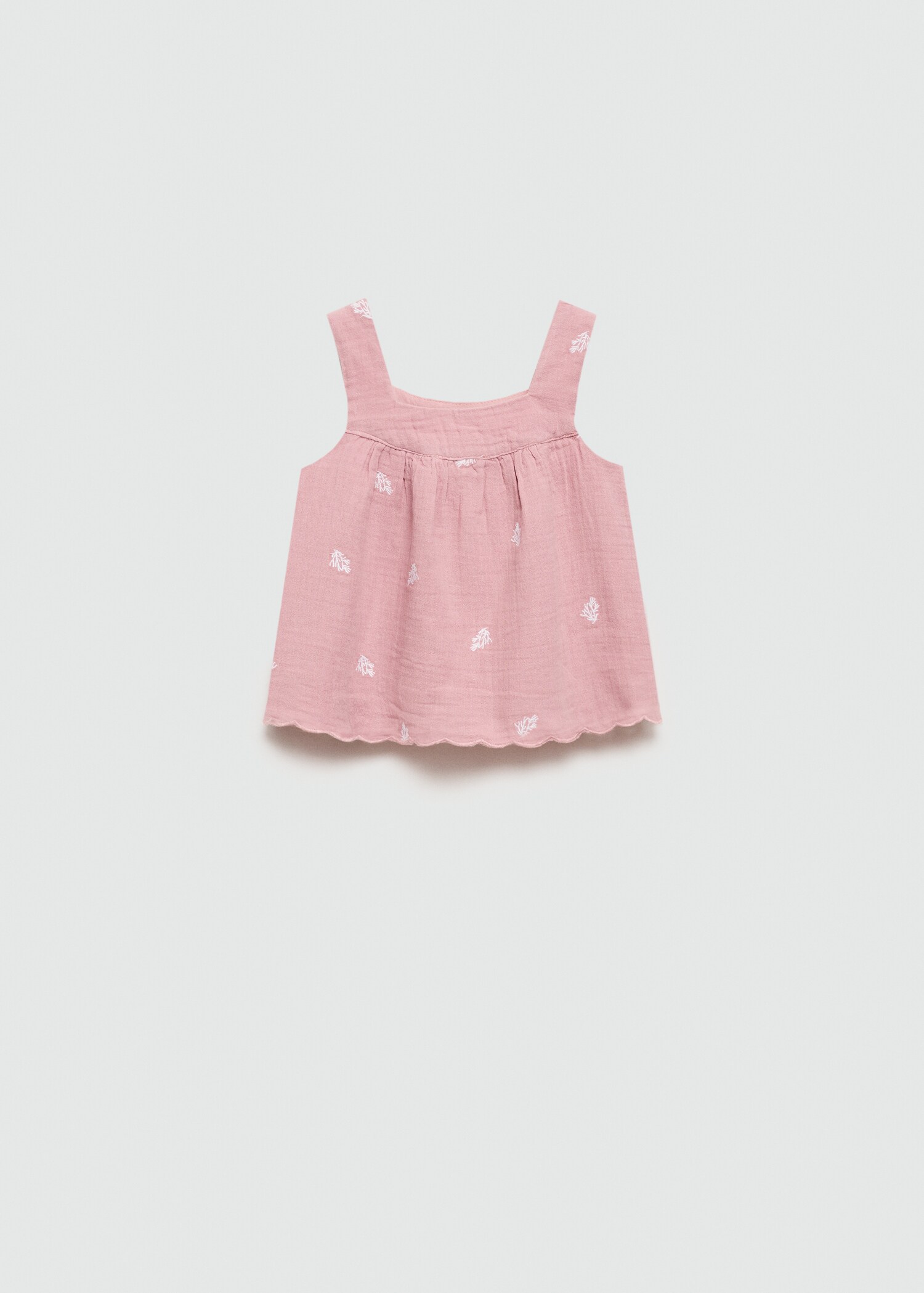 Blusa algodón bordados - Reverso del artículo