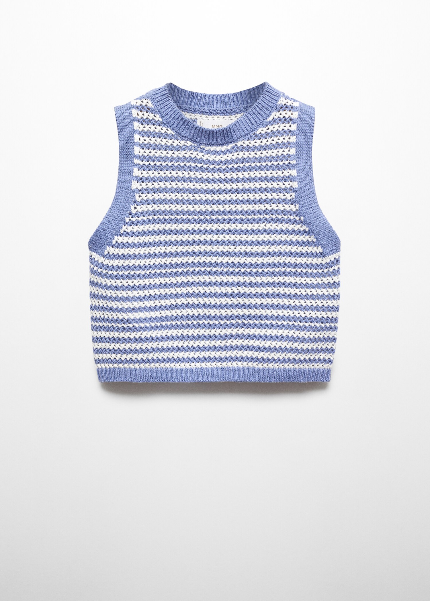 Gilet maglia righe - Articolo senza modello
