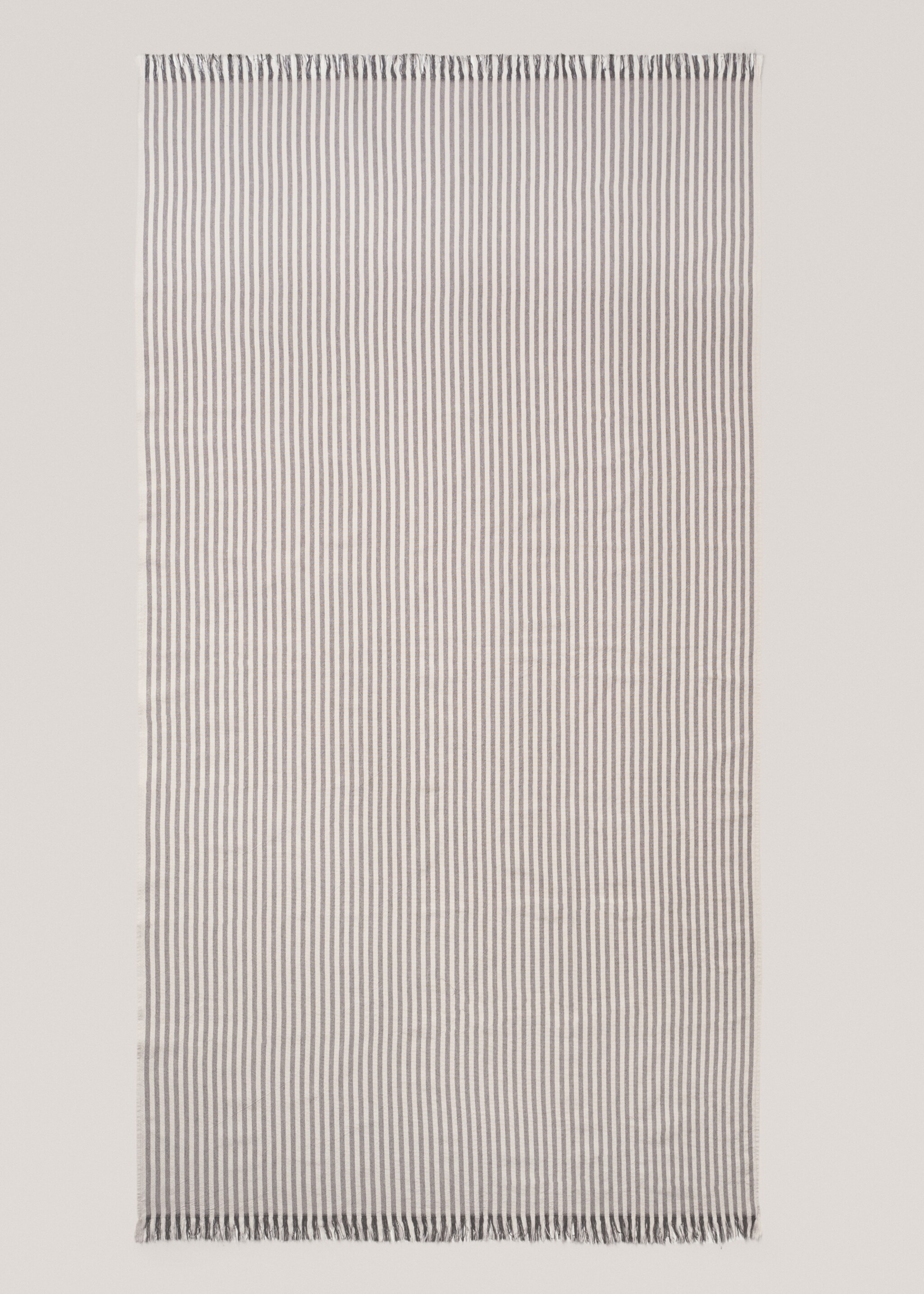 Stripe-printed beach sarong towel 150x180cm - Article without model