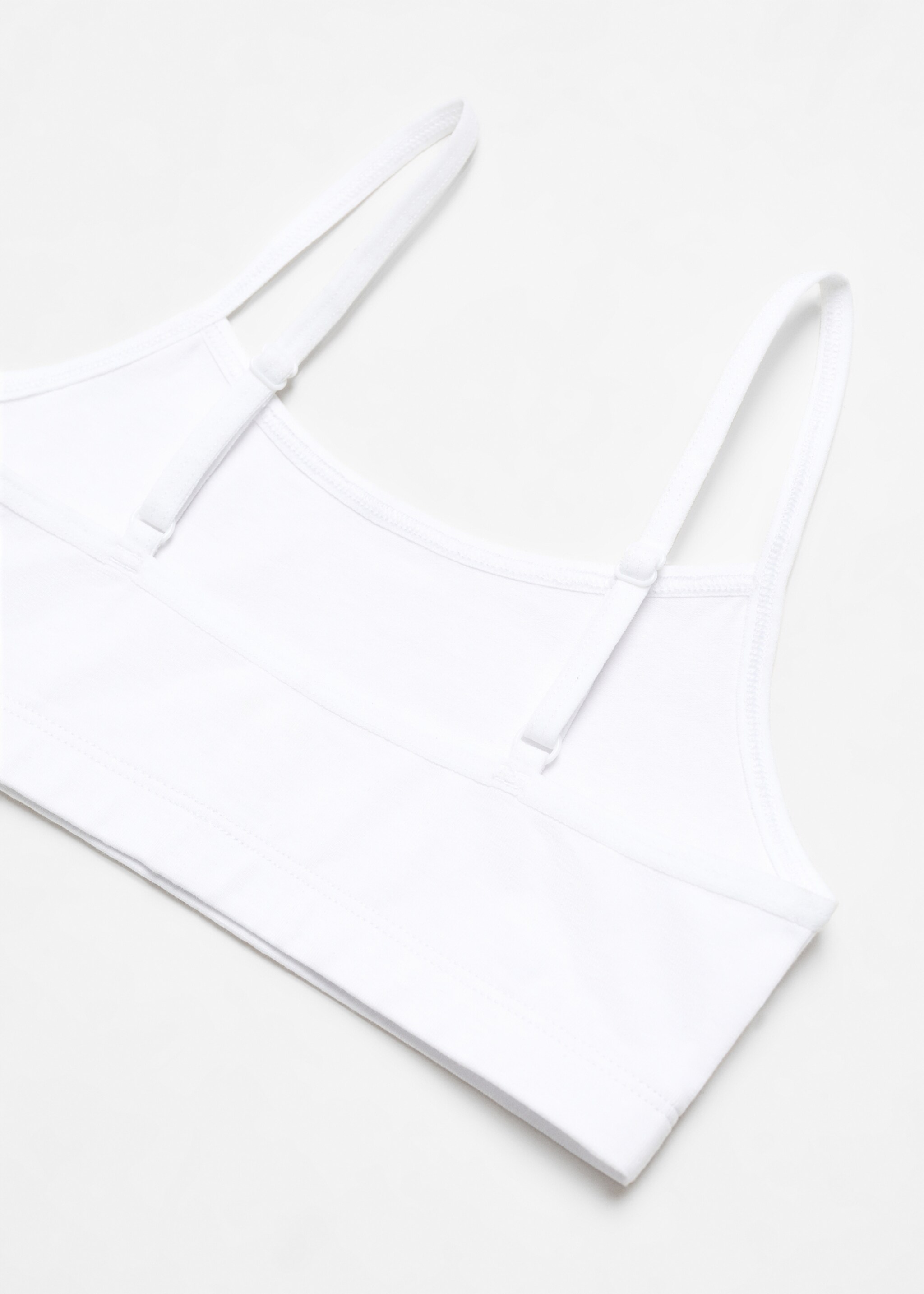 2 pack cotton top - Details of the article 0, Off White. Ref: 67036043-00.