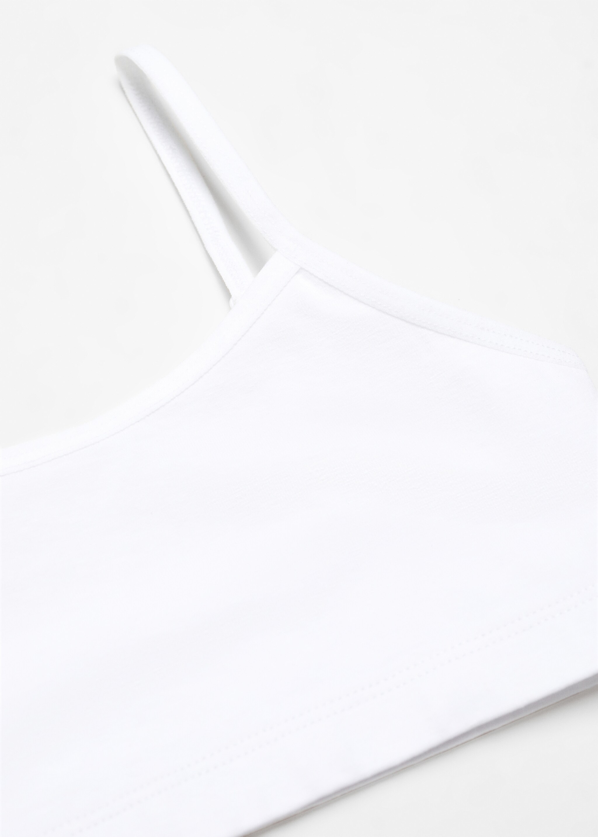 2 pack cotton top - Details of the article 8, Off White. Ref: 67036043-00.