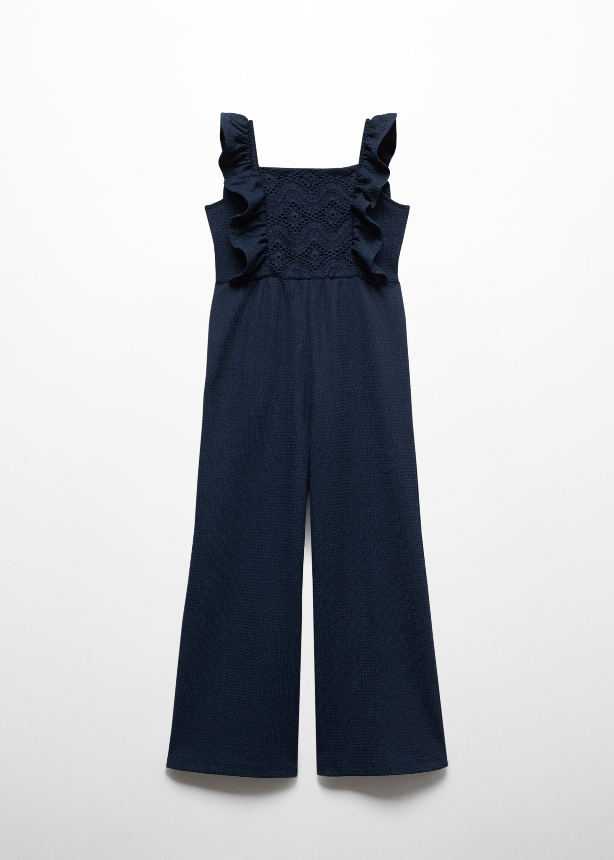 Frilled long jumpsuit - Article without model
