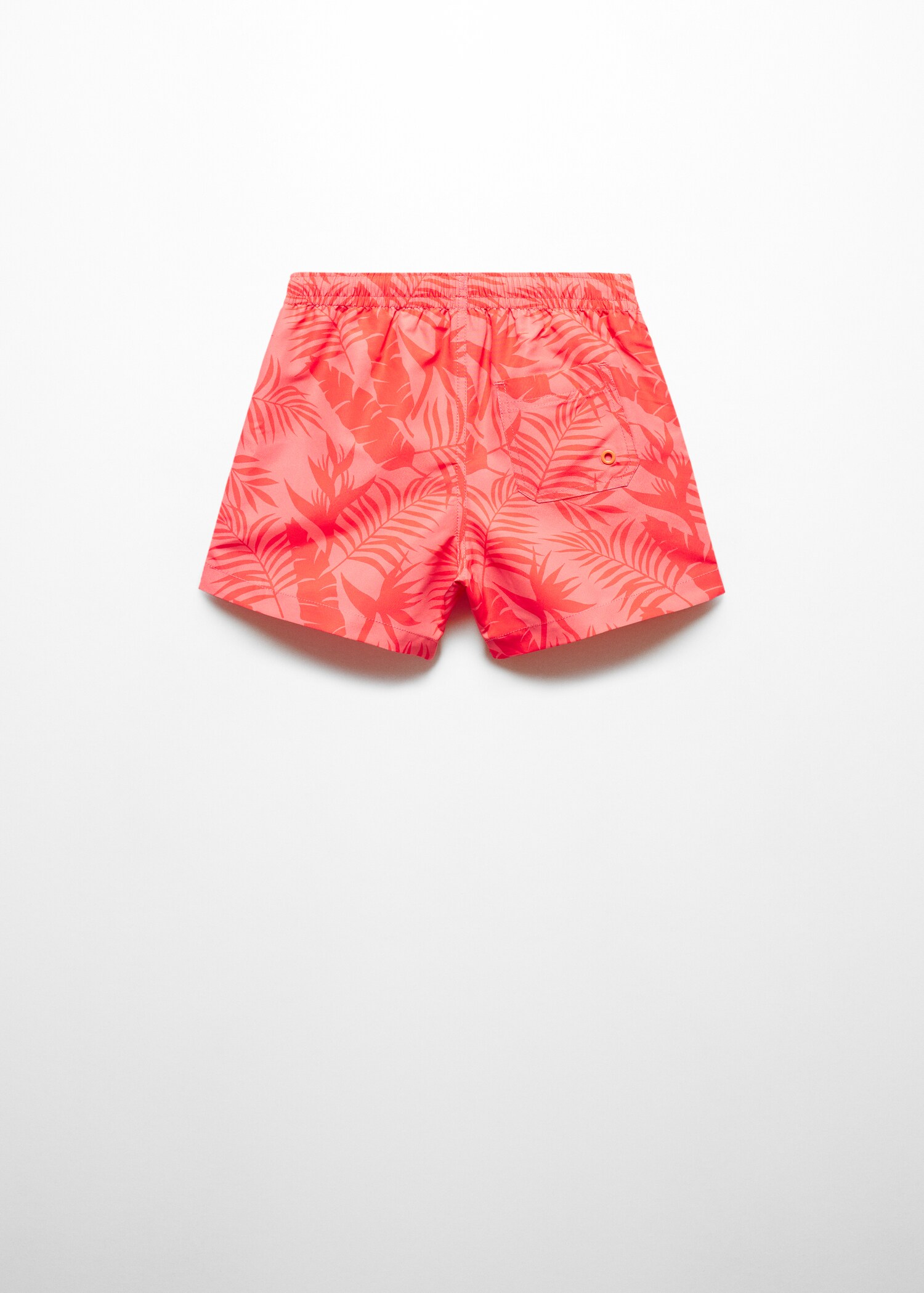Maillot de bain imprimé feuilles - Verso de l’article