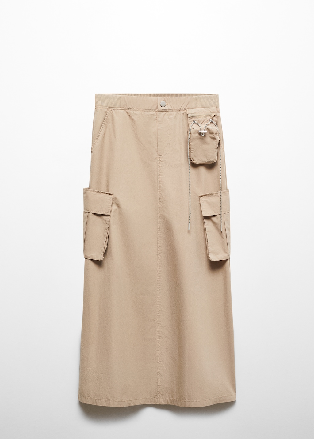 【in a row】Work cargo long skirt Work cargo maxi long skirt (4 colors) - INTHECLOSET | 60
