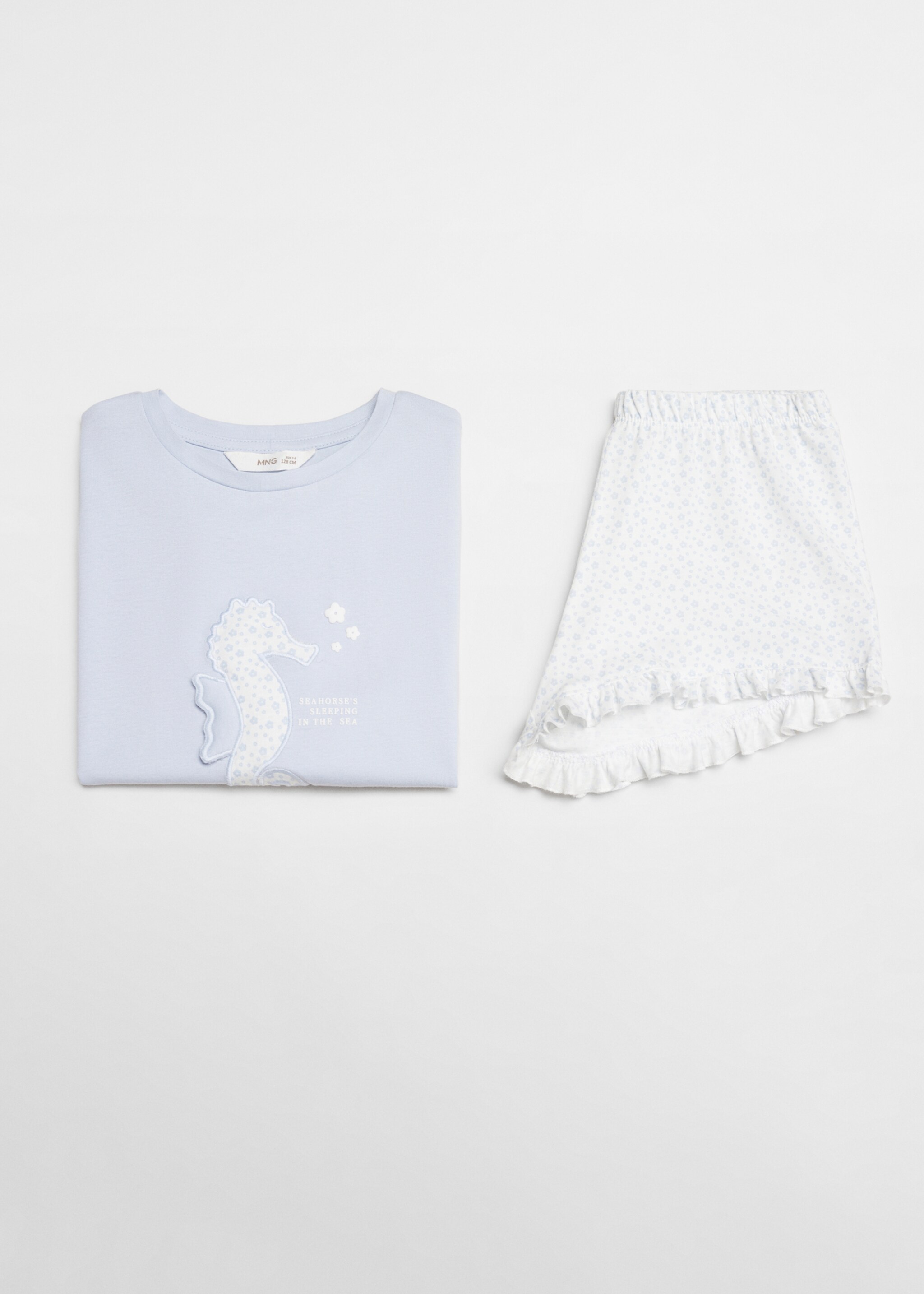 Printed short pyjamas - Details of the article 8