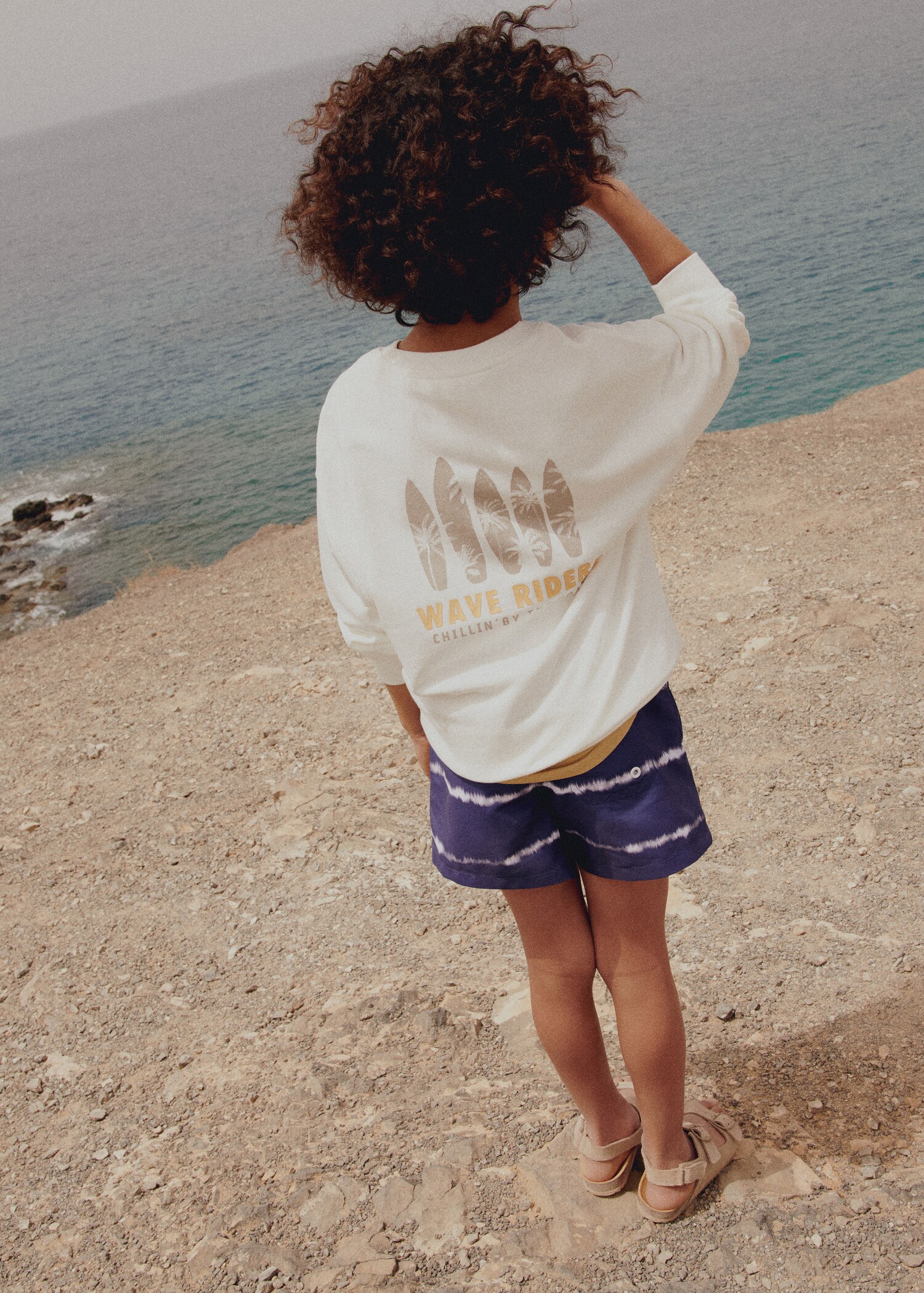 Printed cotton sweatshirt - Details of the article 5