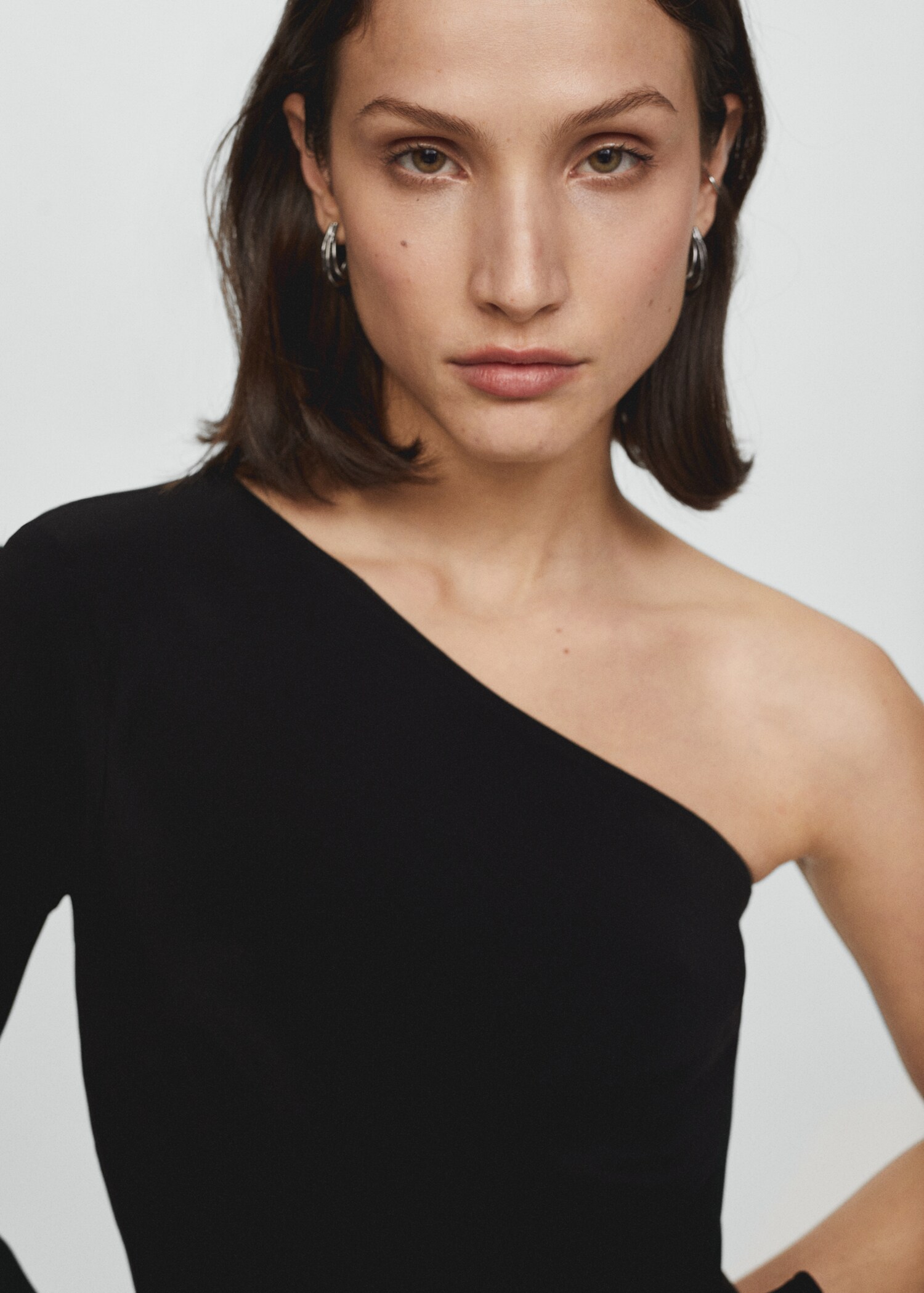 Asymmetrical maxi flower dress - Details of the article 1