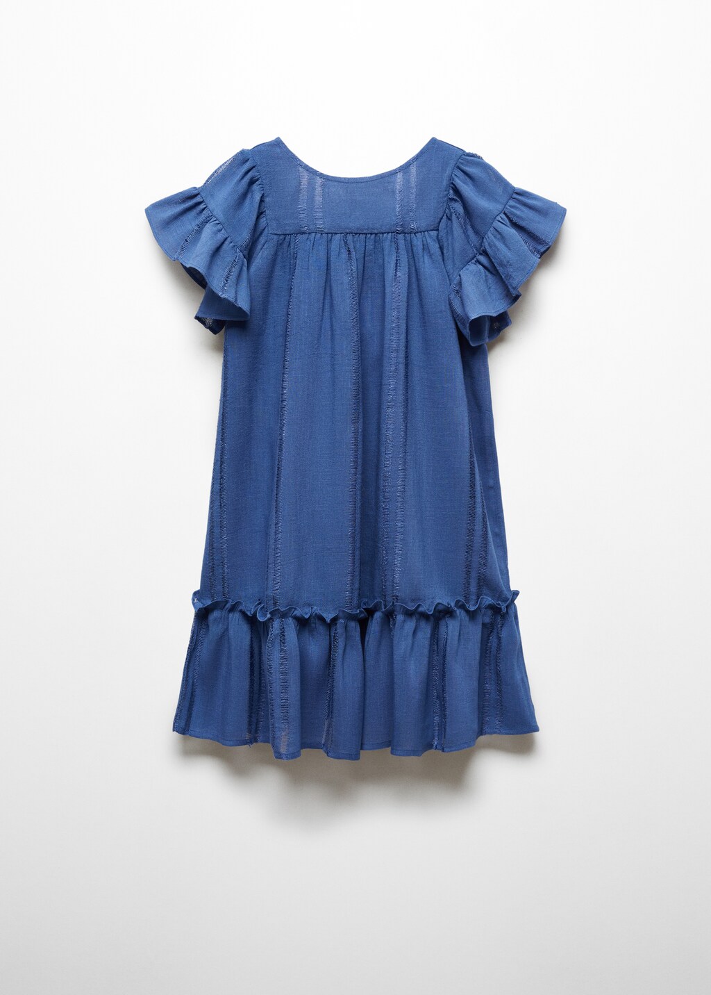 riu ❤︎ Frill bolero pleats dress Ruffles flowy dress - Girls | MANGO OUTLET Malta