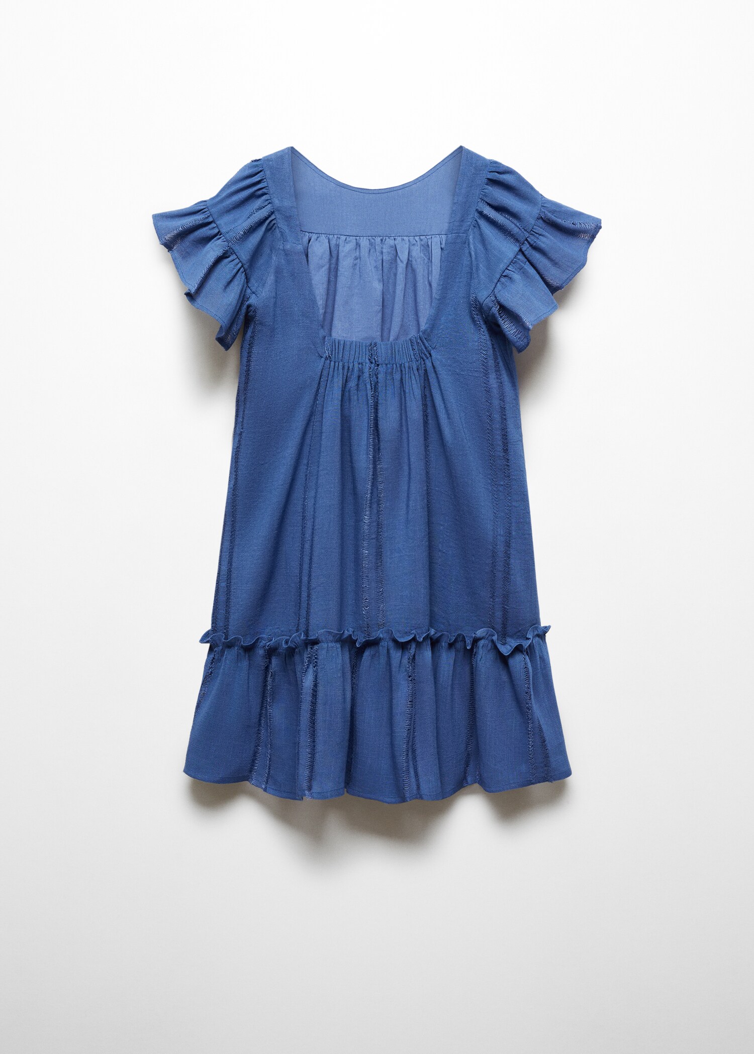 Ruffles flowy dress - Reverse of the article