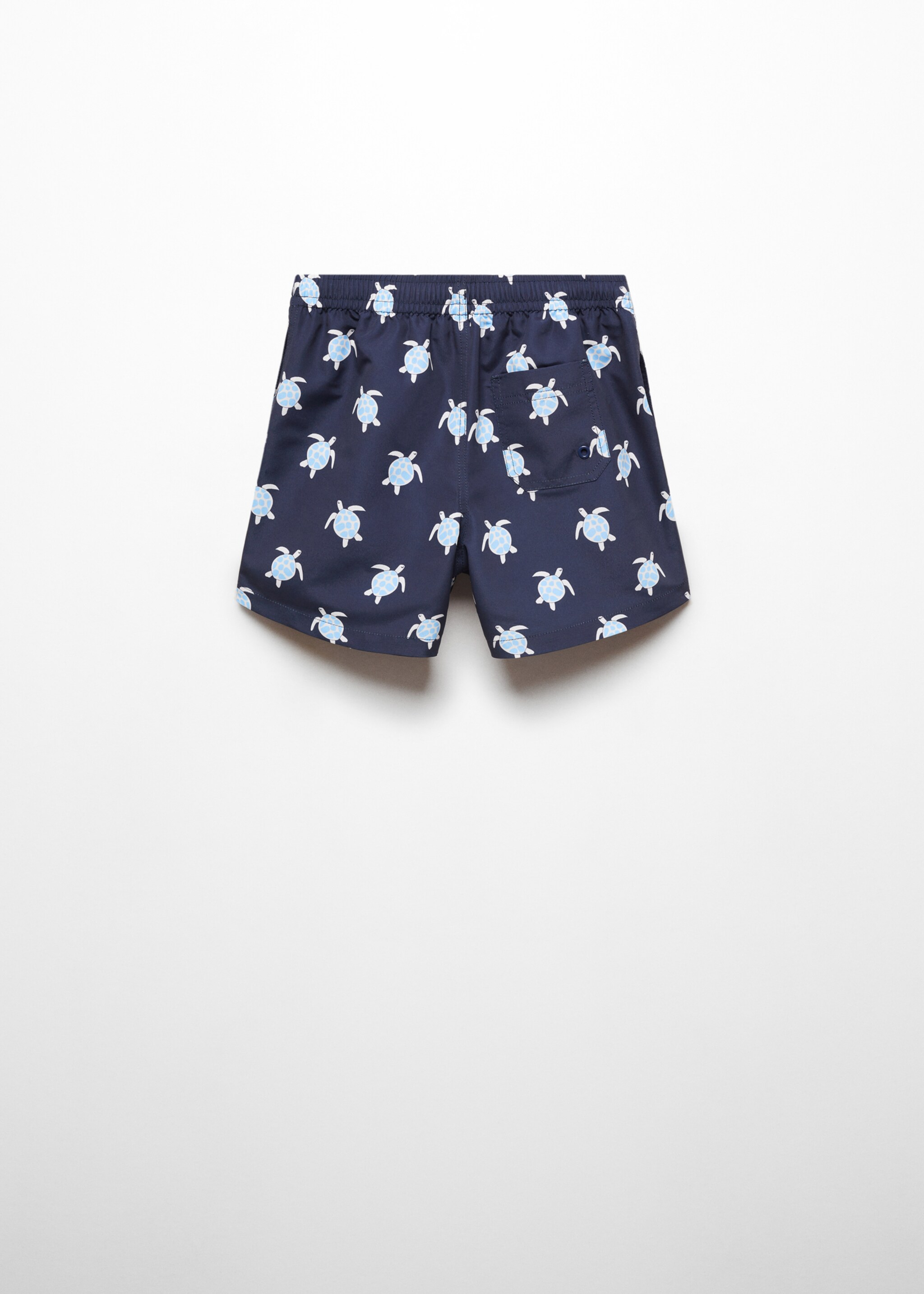 Turtles print swimsuit - Reverse of the article