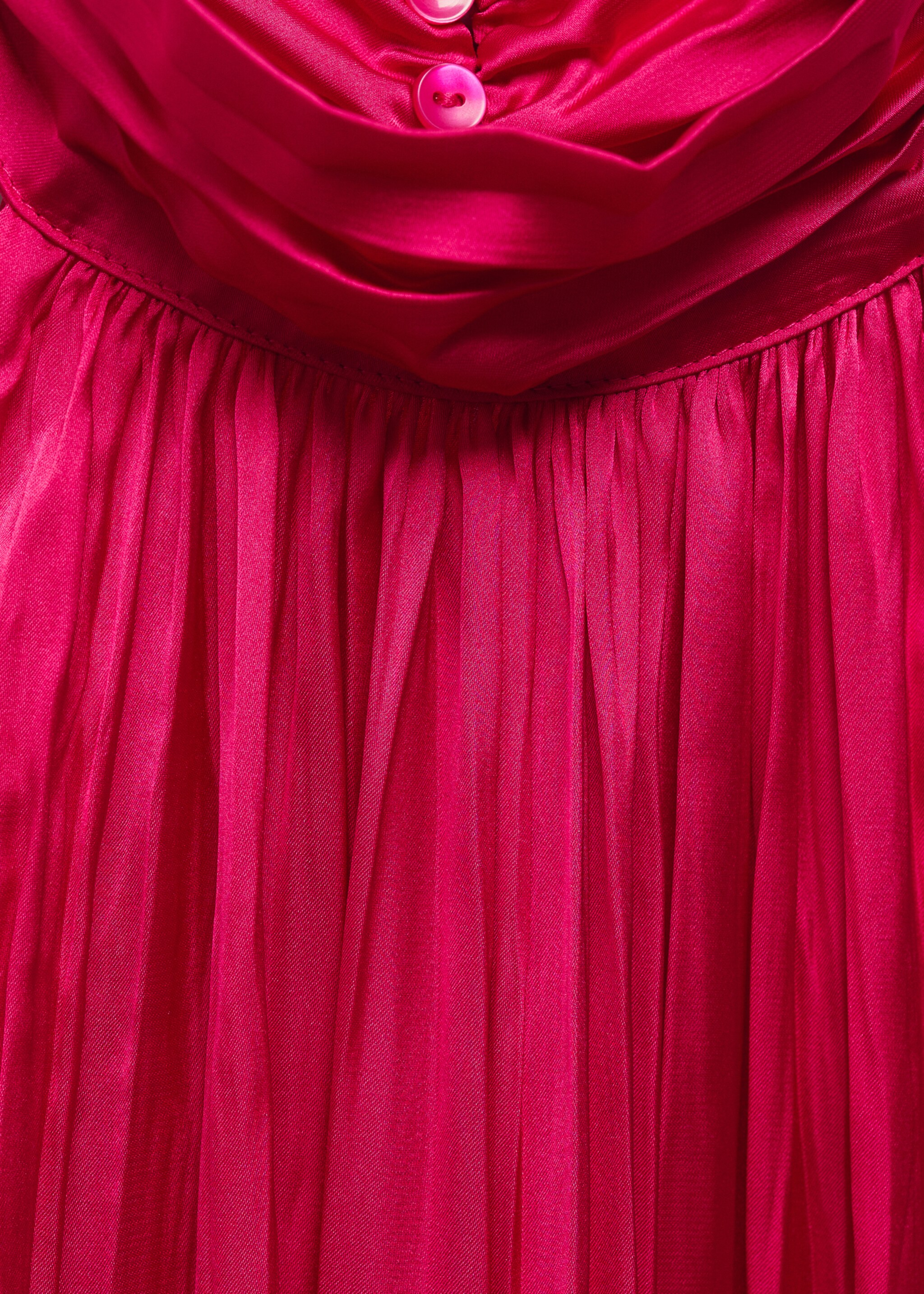 Turtleneck pleated blouse - Details of the article 8