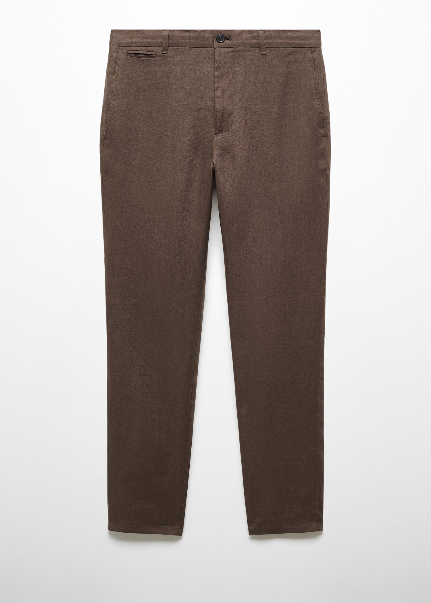 Slim Fit-Hose aus 100 % Leinen - Artikel ohne Model