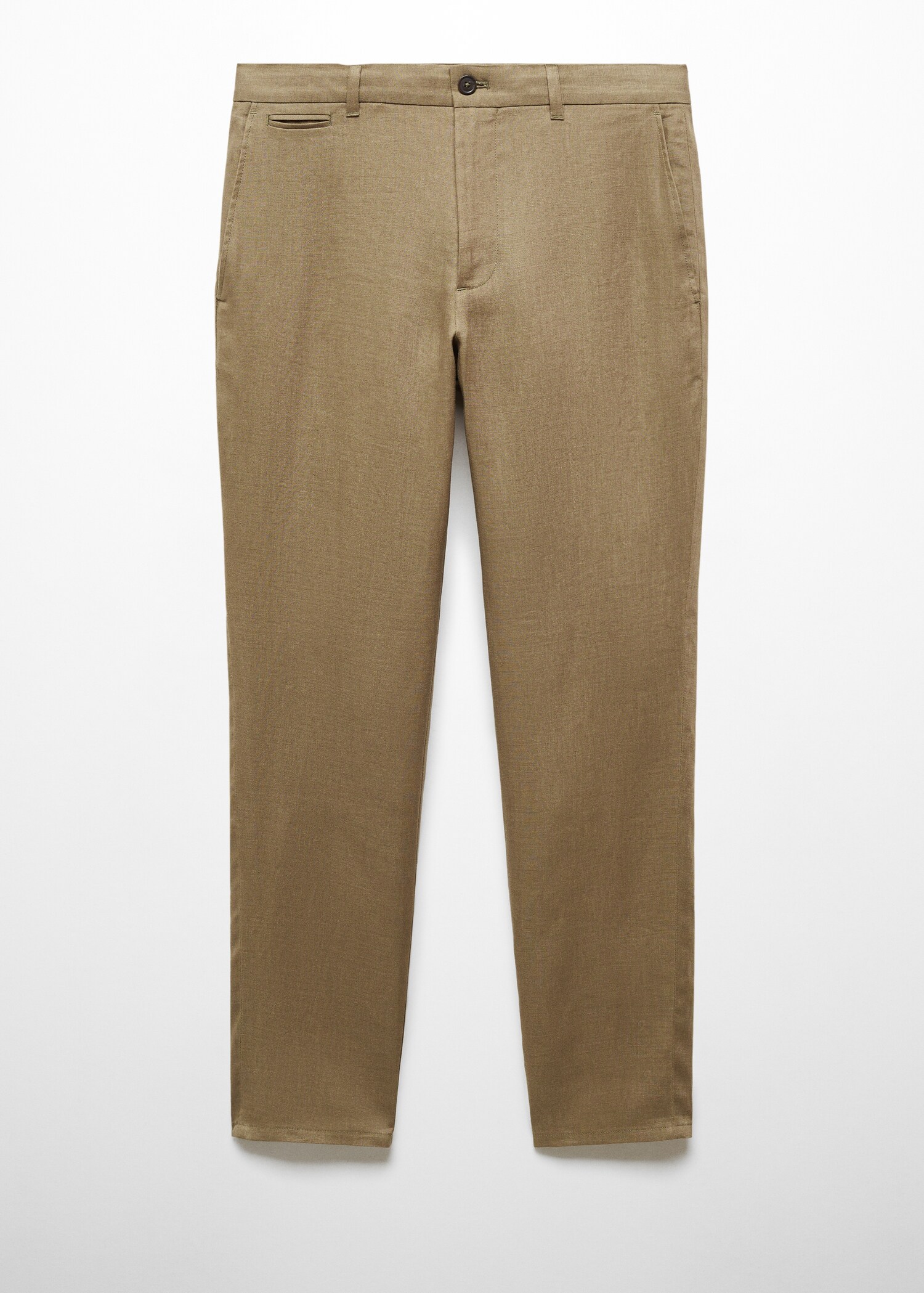 Slim Fit-Hose aus 100 % Leinen - Artikel ohne Model