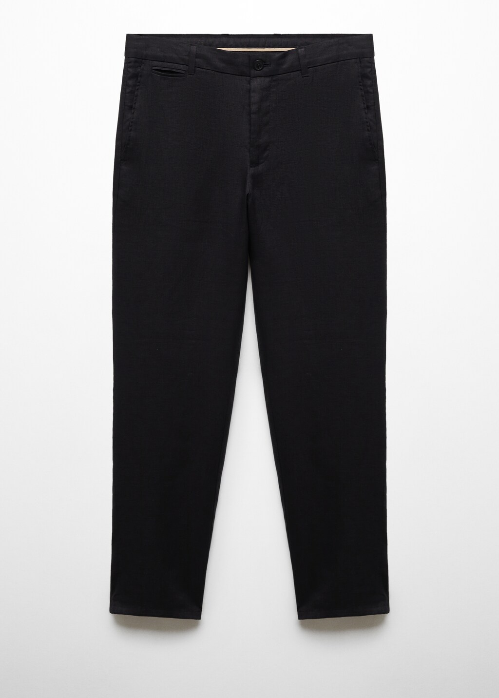 Slim-fit 100% linen pants - Men | MANGO OUTLET USA