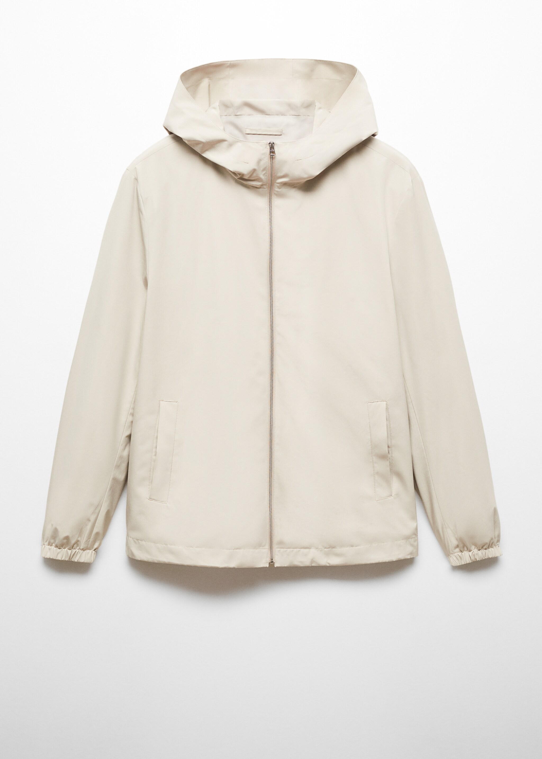 Hooded zip-up jacket - Article without model