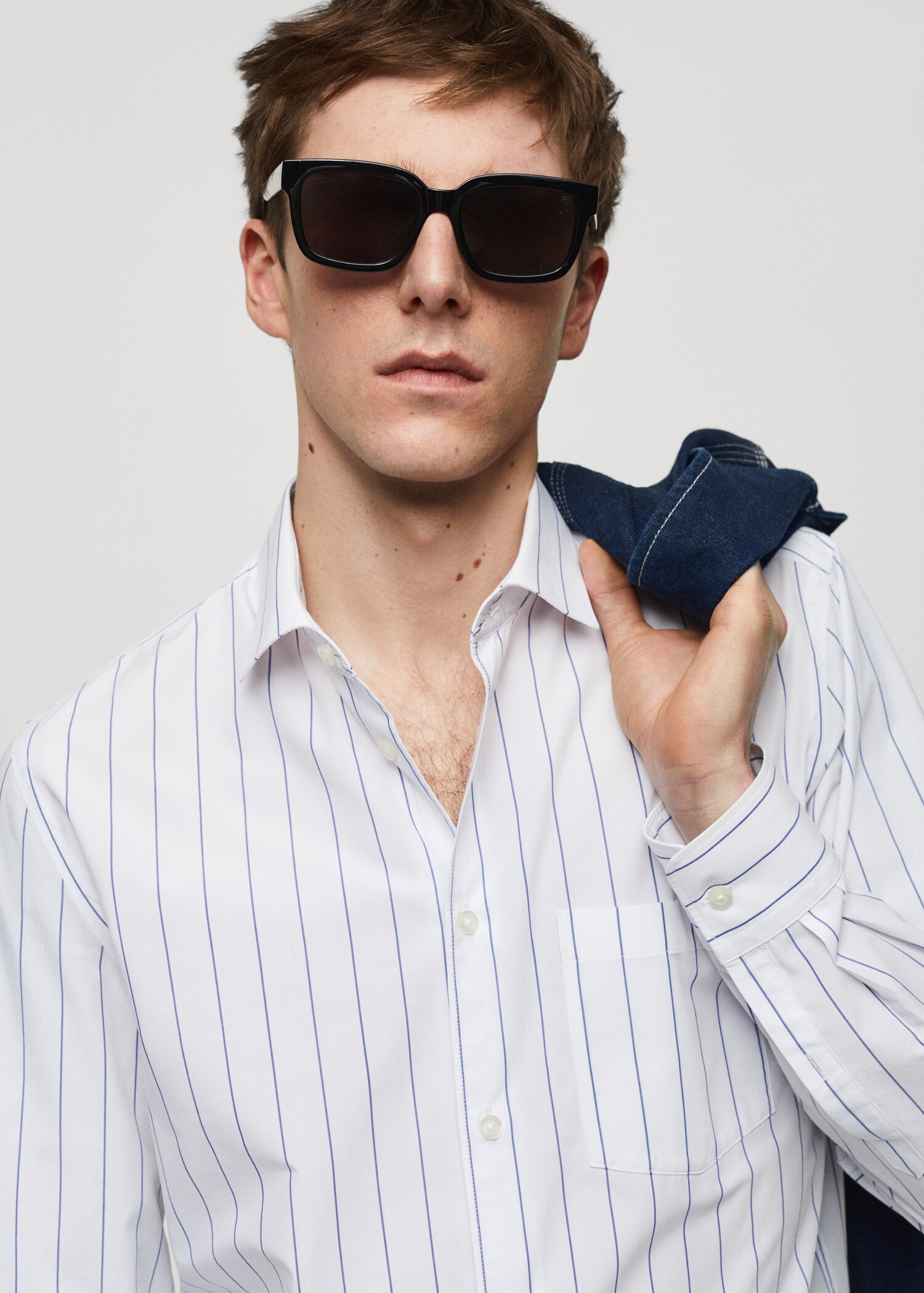 Chemise classic-fit rayures - Détail de l'article 1