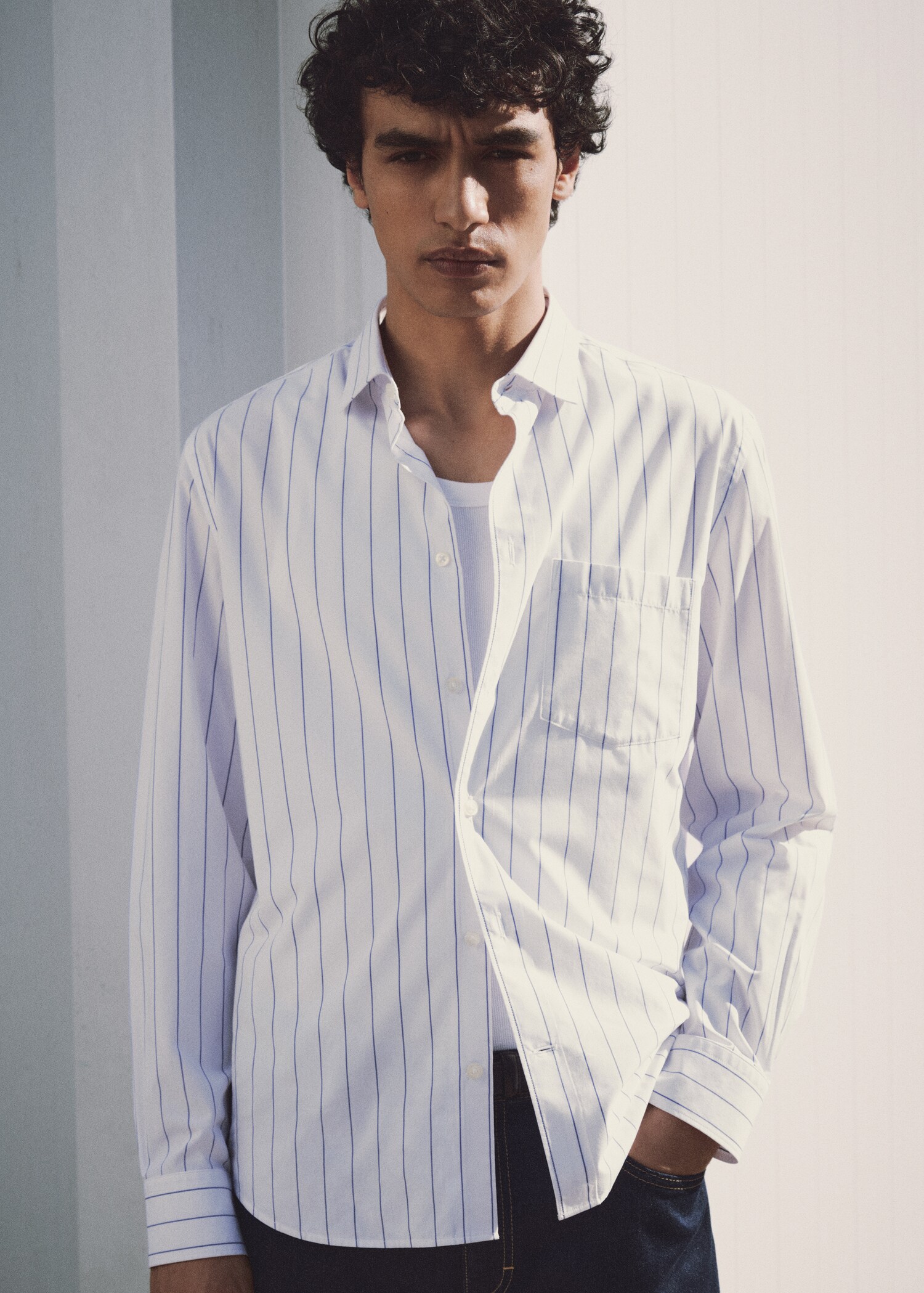 Chemise classic-fit rayures - Détail de l'article 5