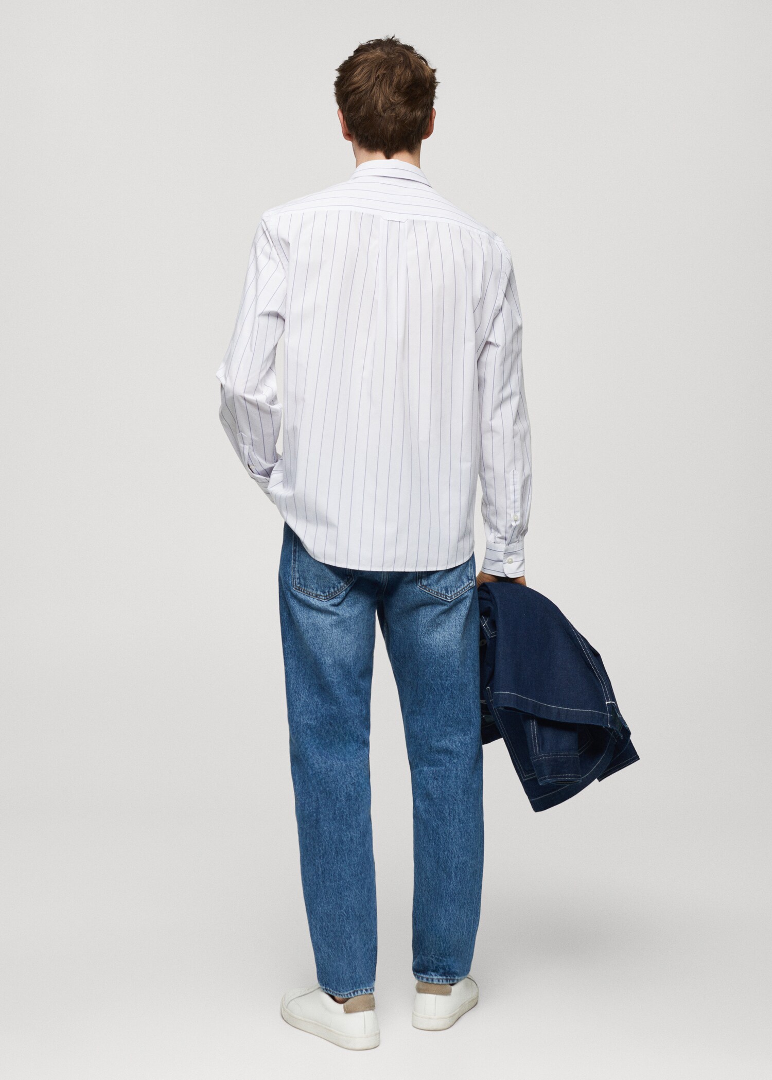 Chemise classic-fit rayures - Verso de l’article