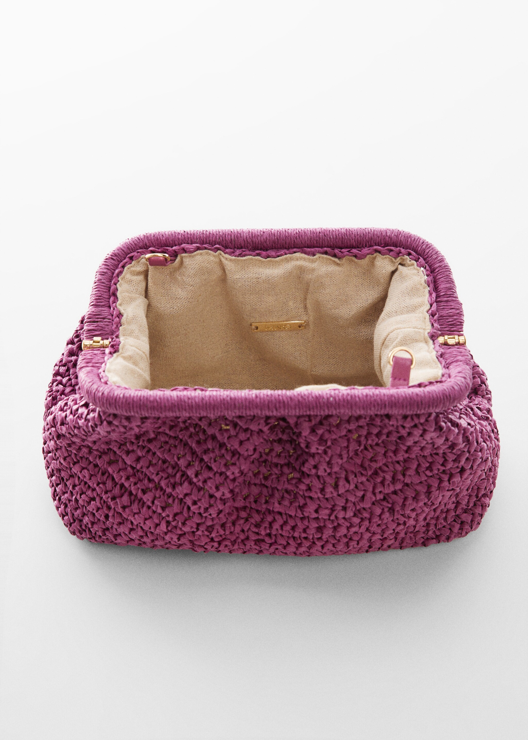 Rattan clutch bag - Details of the article 2