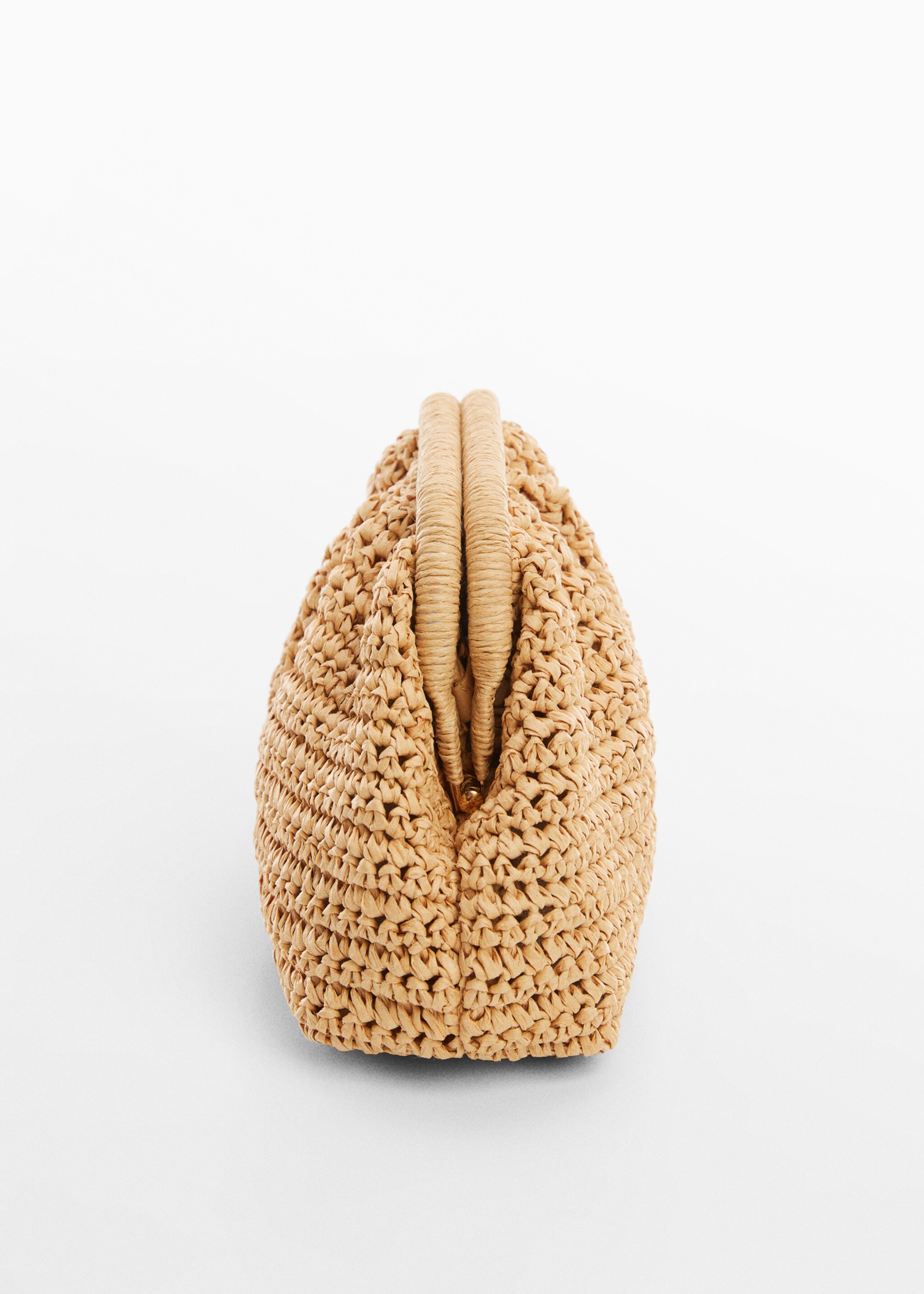 Handtasche aus Naturfaser - Detail des Artikels 1, Beige. Ref: 67036733-00.